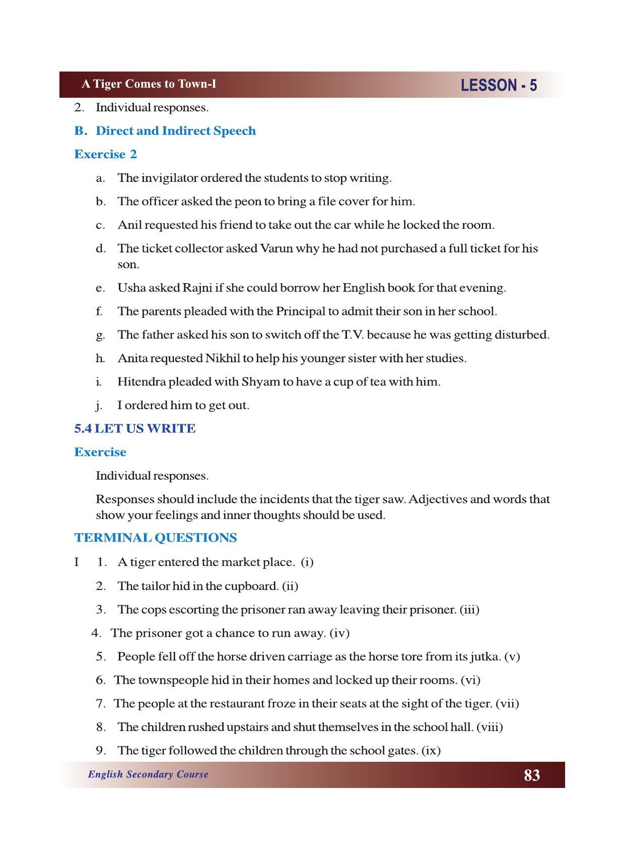 CGSOS Class 10 English eBook (English Medium) - Page 89