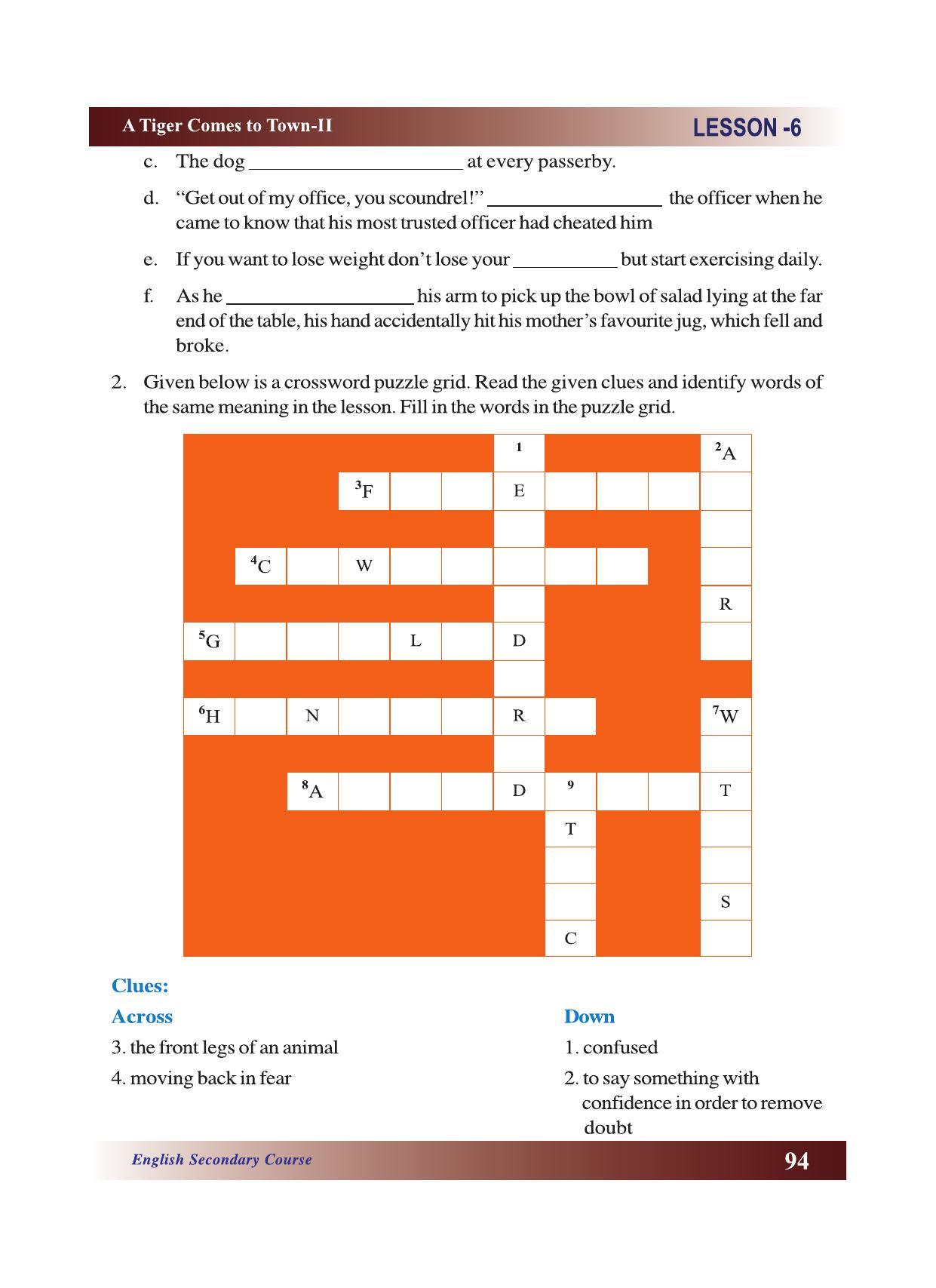 CGSOS Class 10 English eBook (English Medium) - Page 100