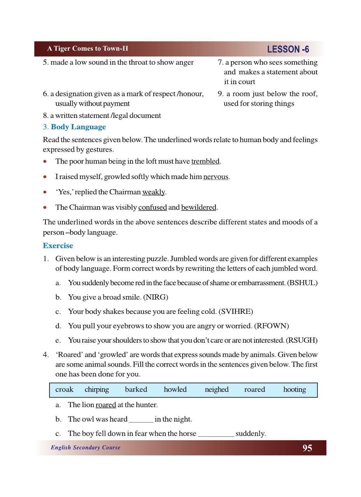 CGSOS Class 10 English eBook (English Medium) - Page 101