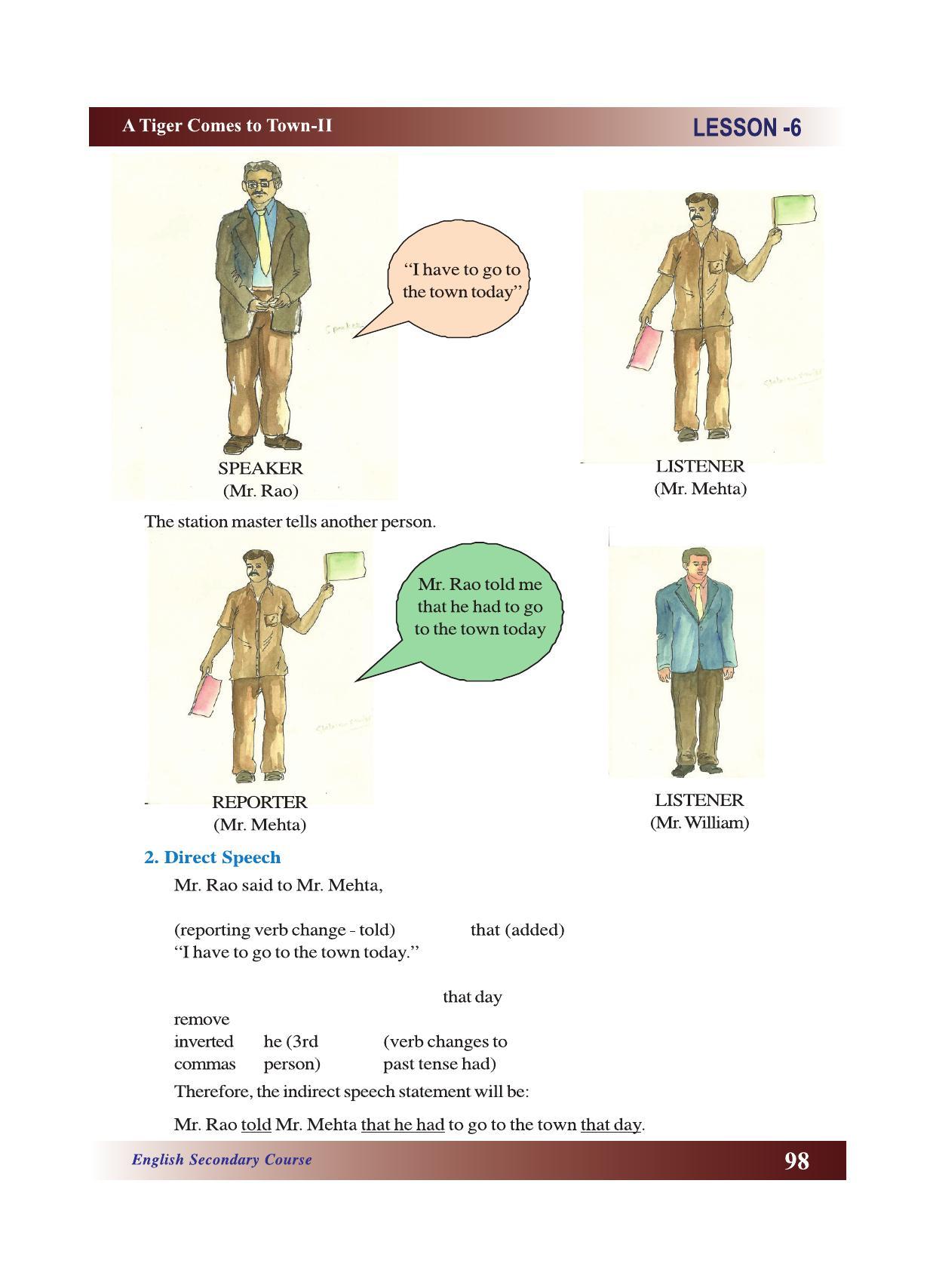 CGSOS Class 10 English eBook (English Medium) - Page 104