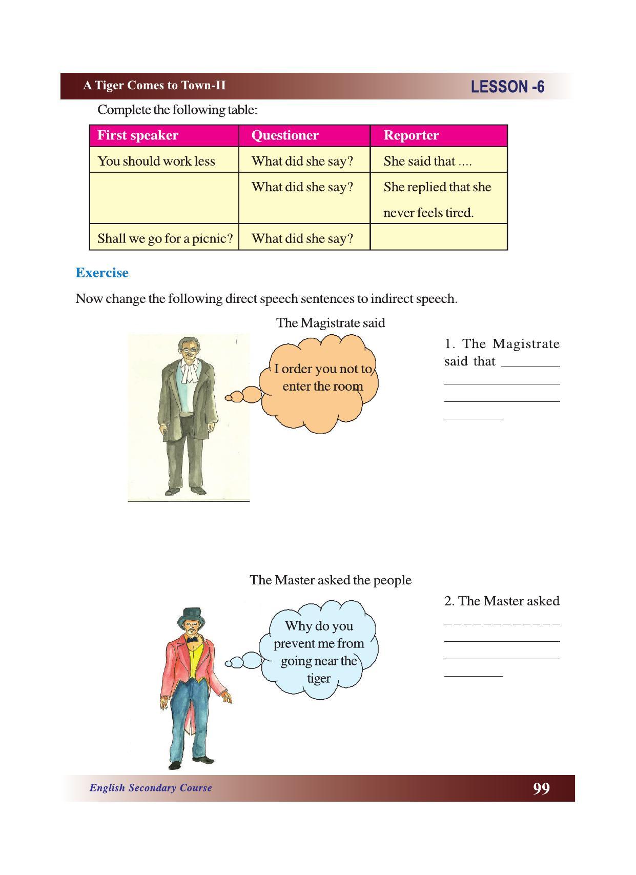 CGSOS Class 10 English eBook (English Medium) - Page 105