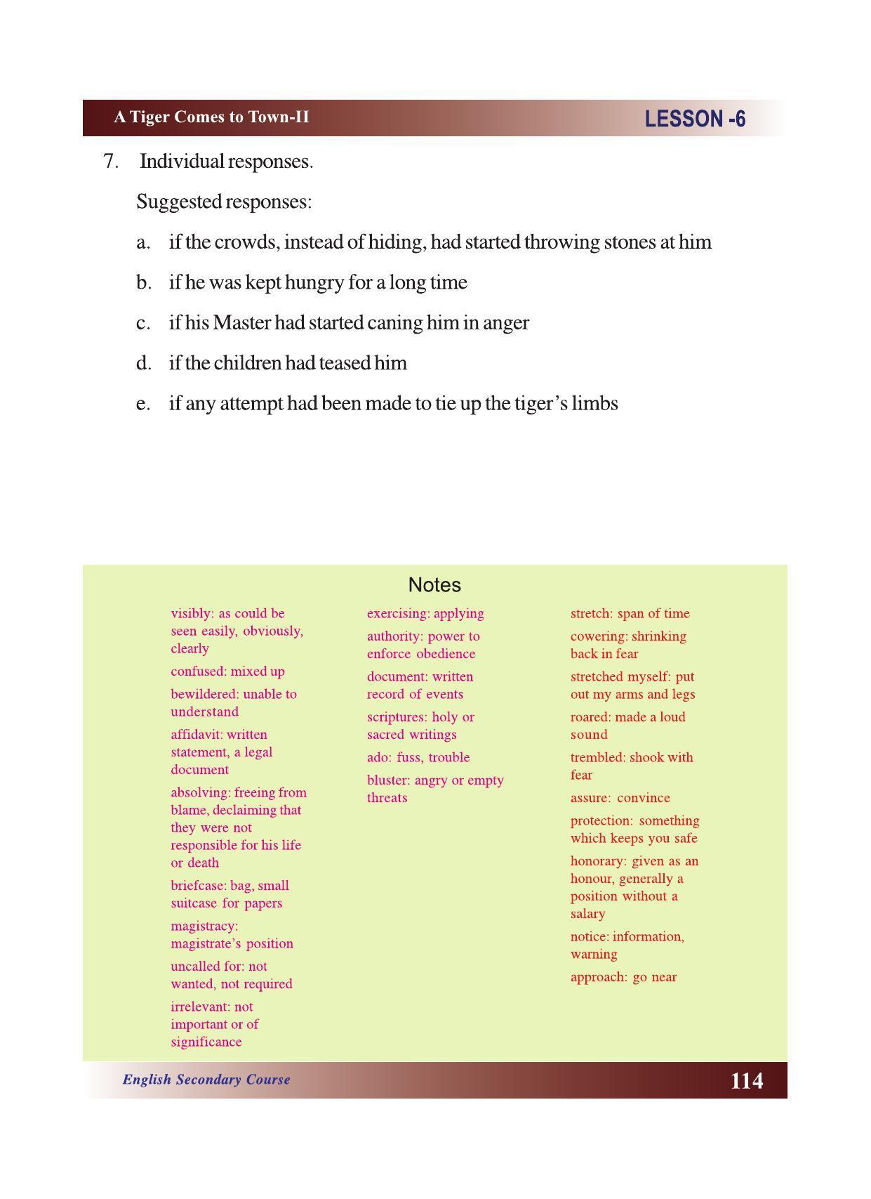 CGSOS Class 10 English eBook (English Medium) - Page 120