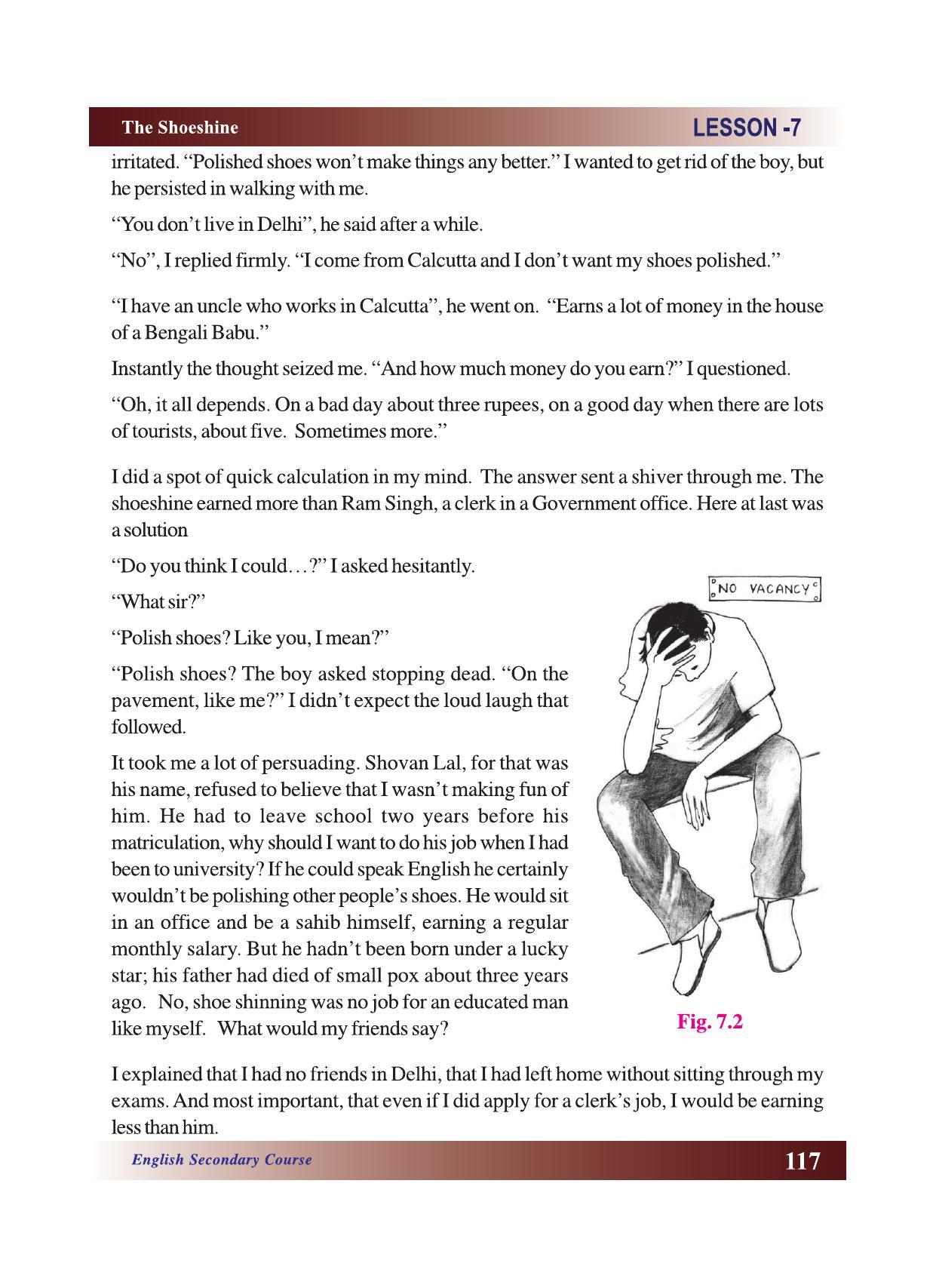 CGSOS Class 10 English eBook (English Medium) - Page 123