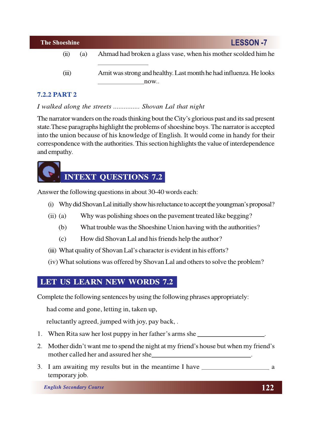 CGSOS Class 10 English eBook (English Medium) - Page 128