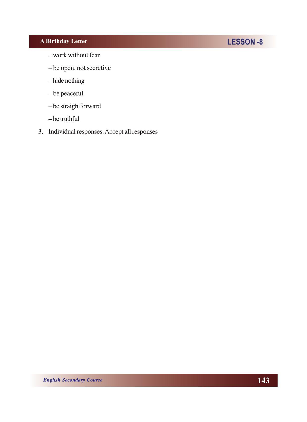 CGSOS Class 10 English eBook (English Medium) - Page 149