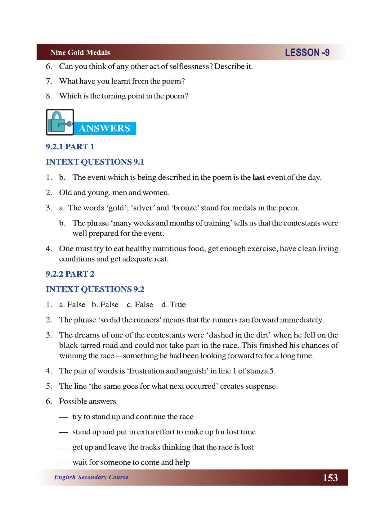 CGSOS Class 10 English eBook (English Medium) - Page 159
