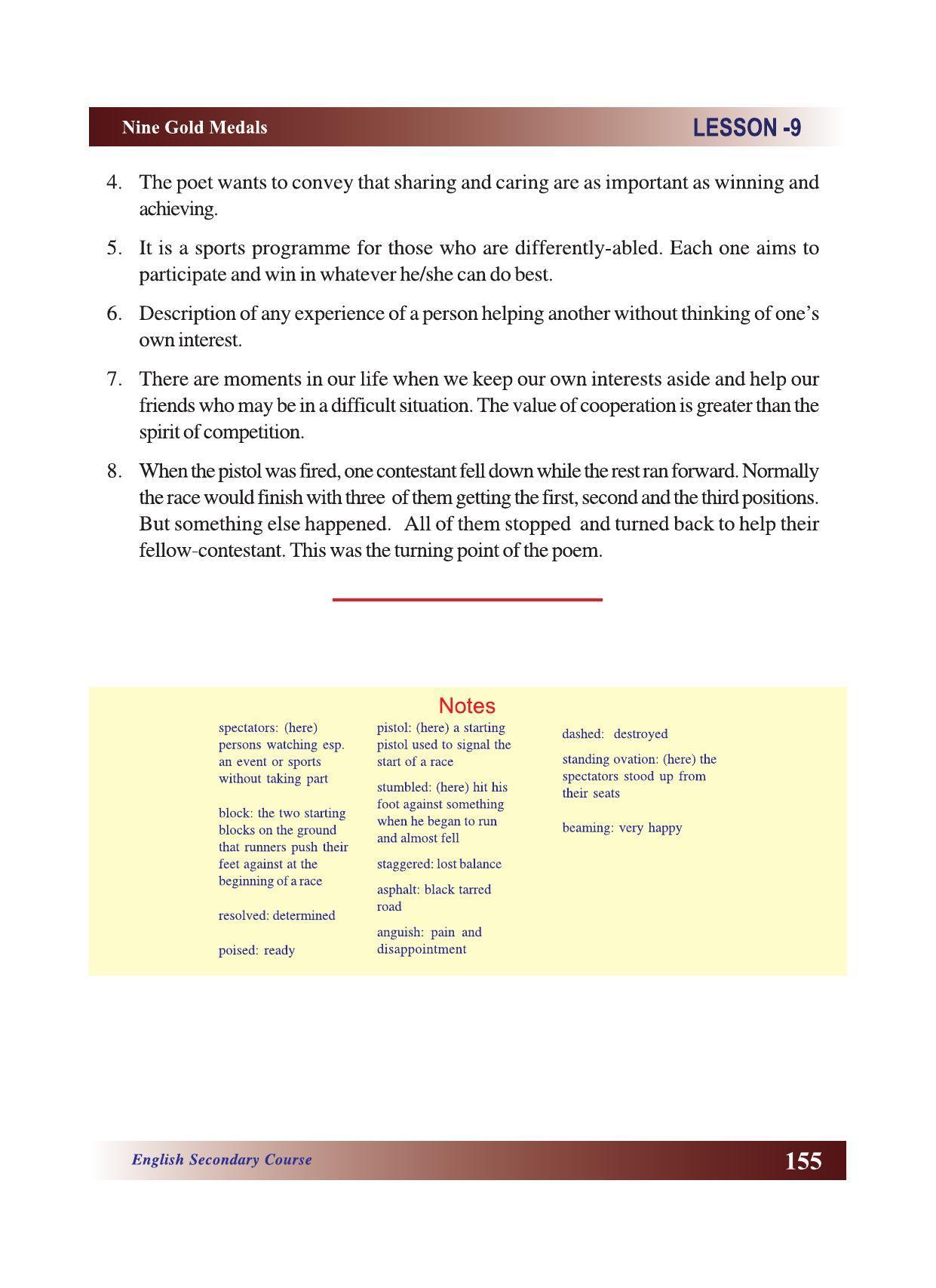 CGSOS Class 10 English eBook (English Medium) - Page 161