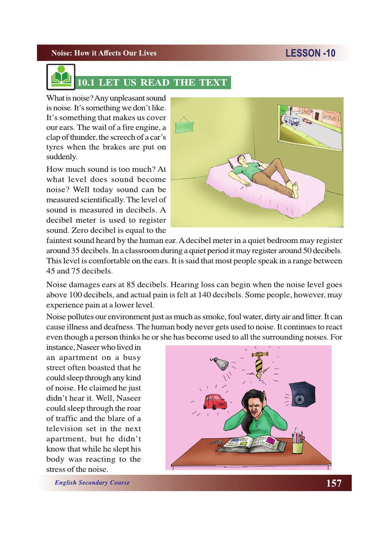 CGSOS Class 10 English eBook (English Medium) - Page 163