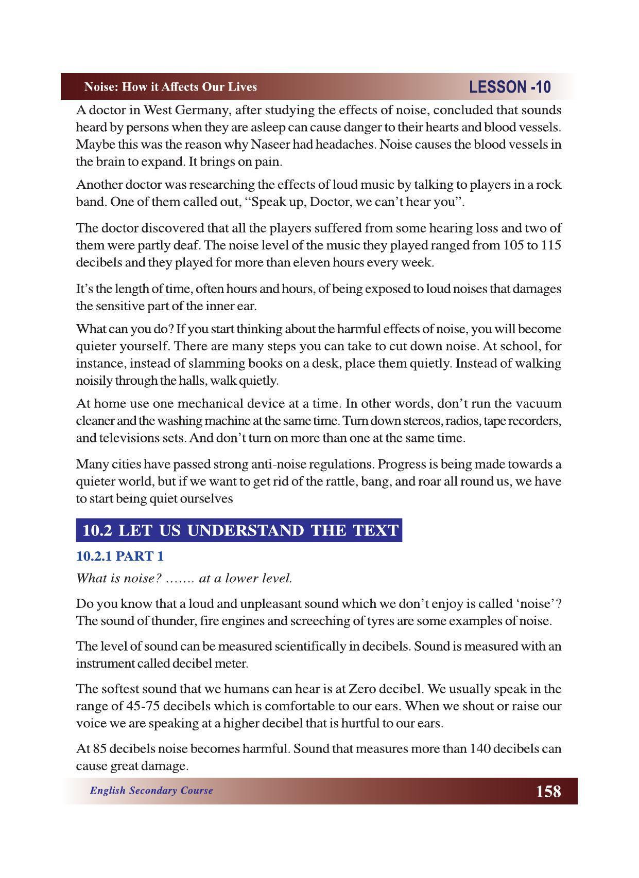 CGSOS Class 10 English eBook (English Medium) - Page 164