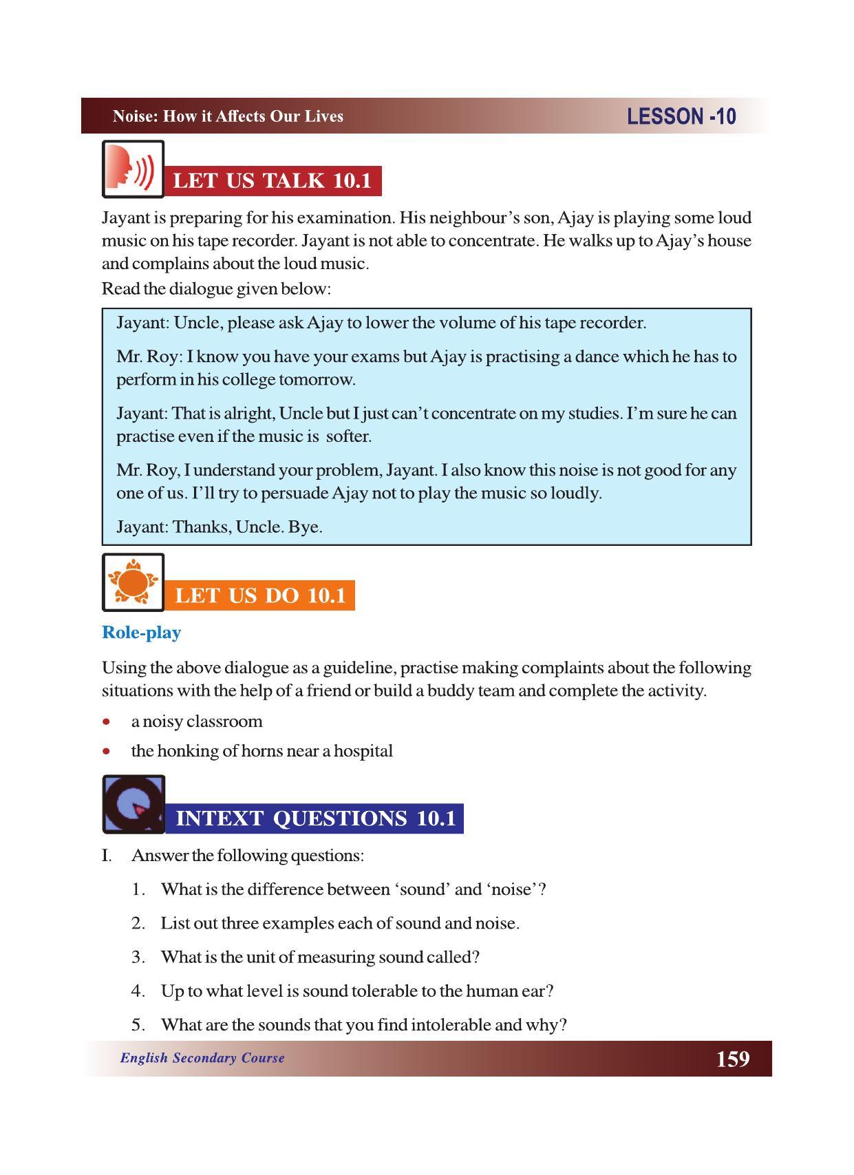 CGSOS Class 10 English eBook (English Medium) - Page 165