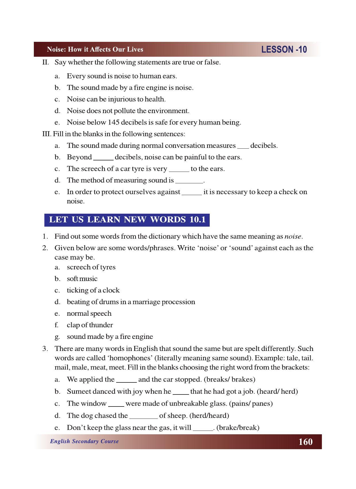 CGSOS Class 10 English eBook (English Medium) - Page 166
