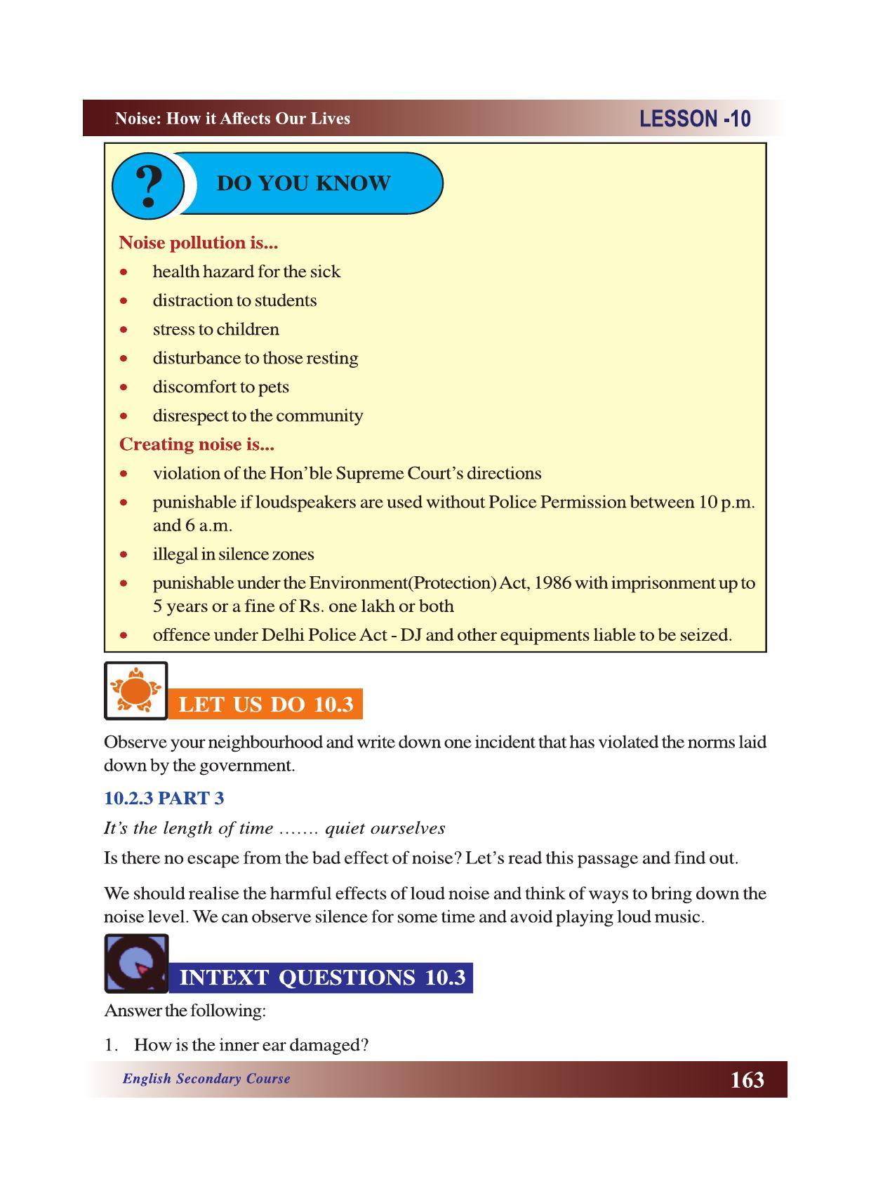 CGSOS Class 10 English eBook (English Medium) - Page 169