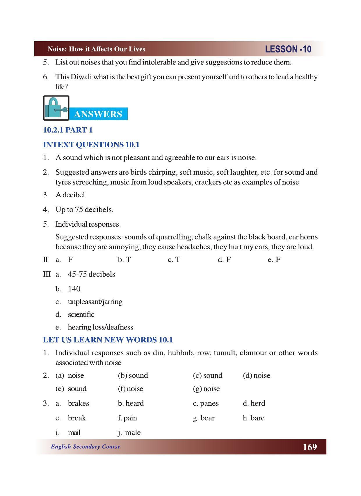 CGSOS Class 10 English eBook (English Medium) - Page 175