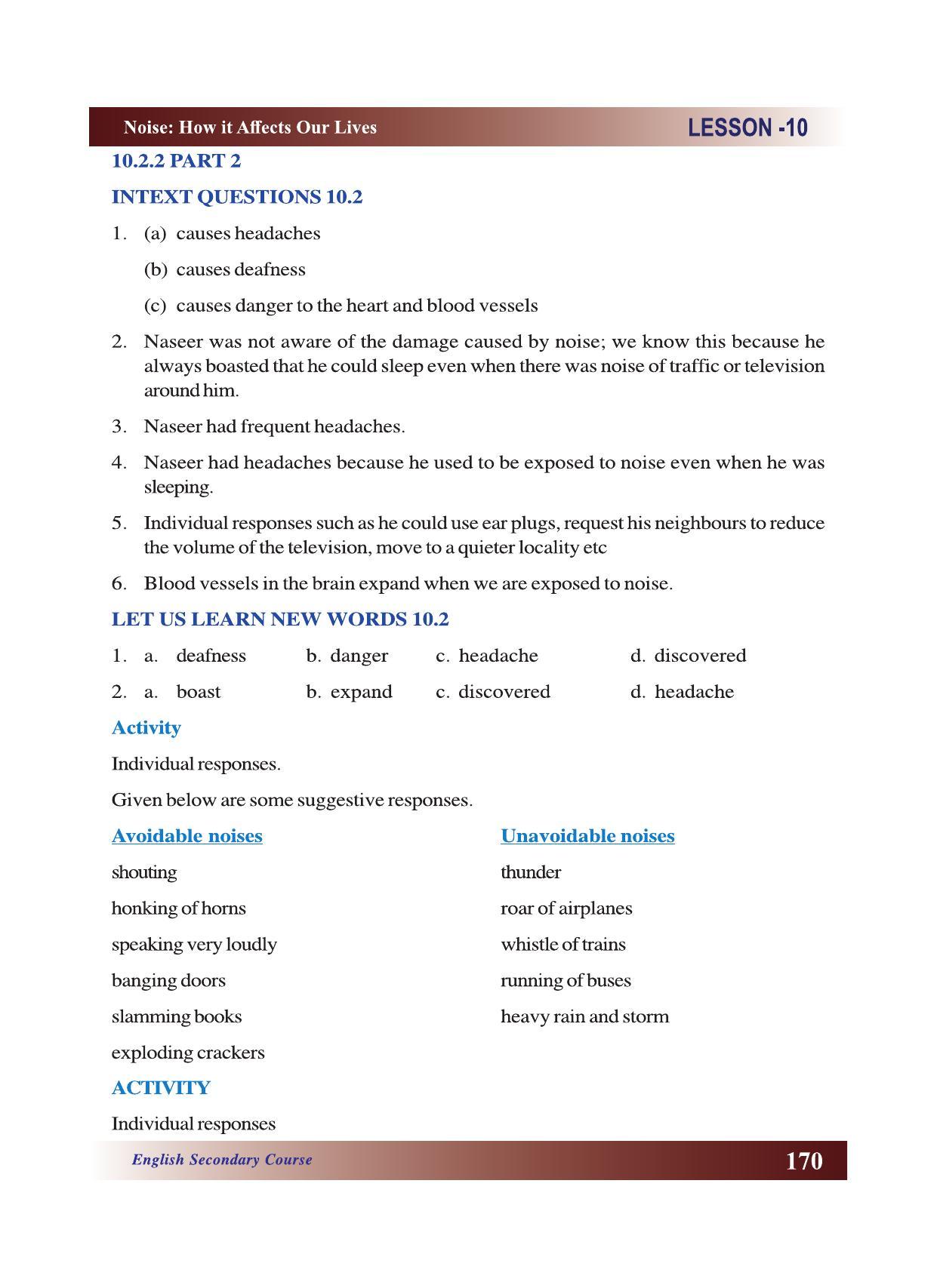 CGSOS Class 10 English eBook (English Medium) - Page 176