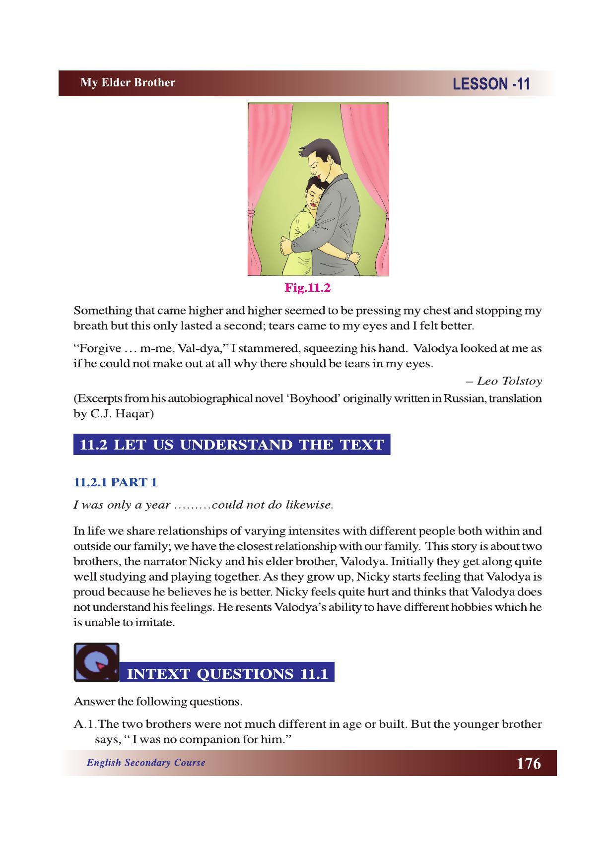 CGSOS Class 10 English eBook (English Medium) - Page 182
