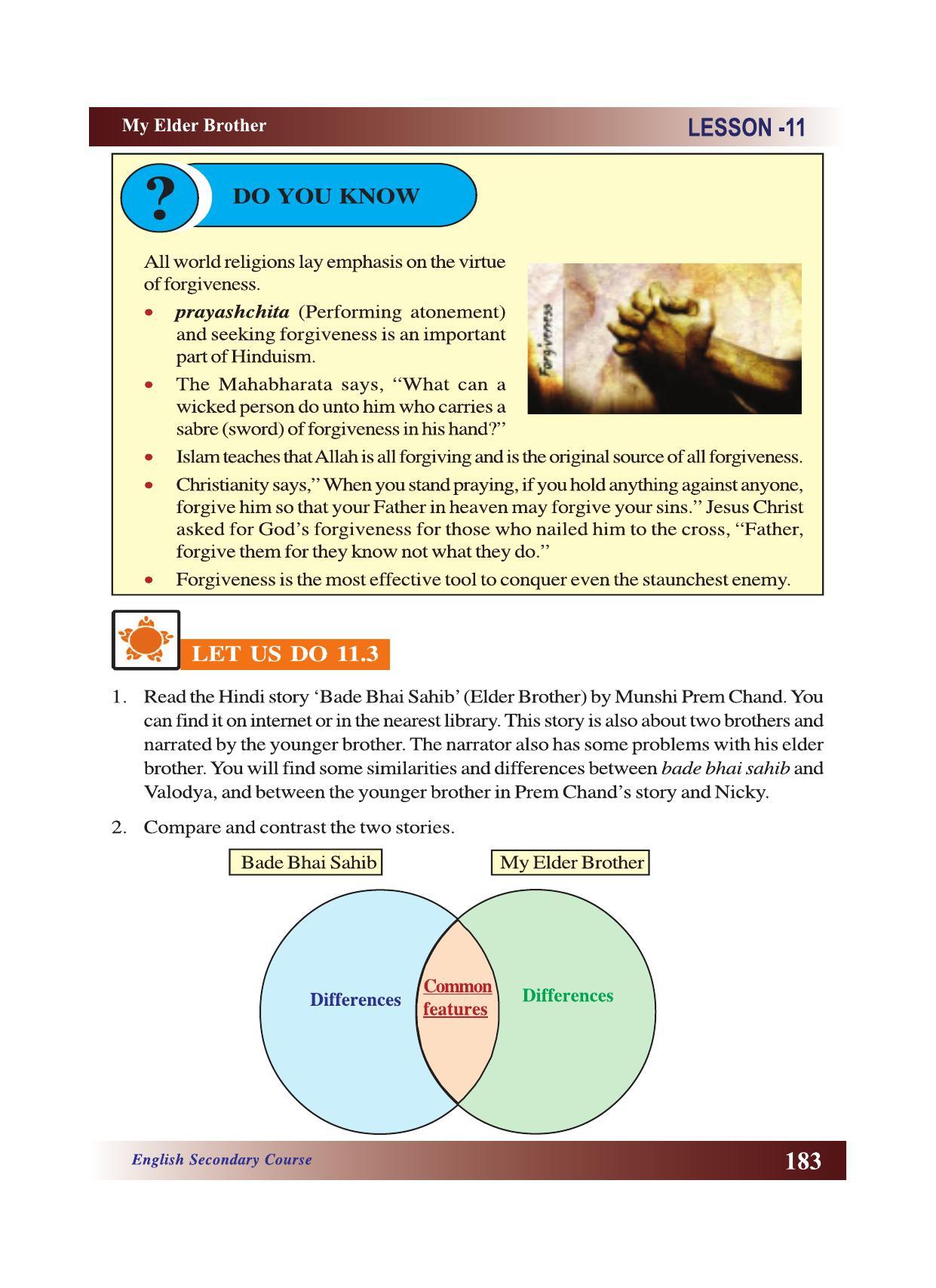 CGSOS Class 10 English eBook (English Medium) - Page 189