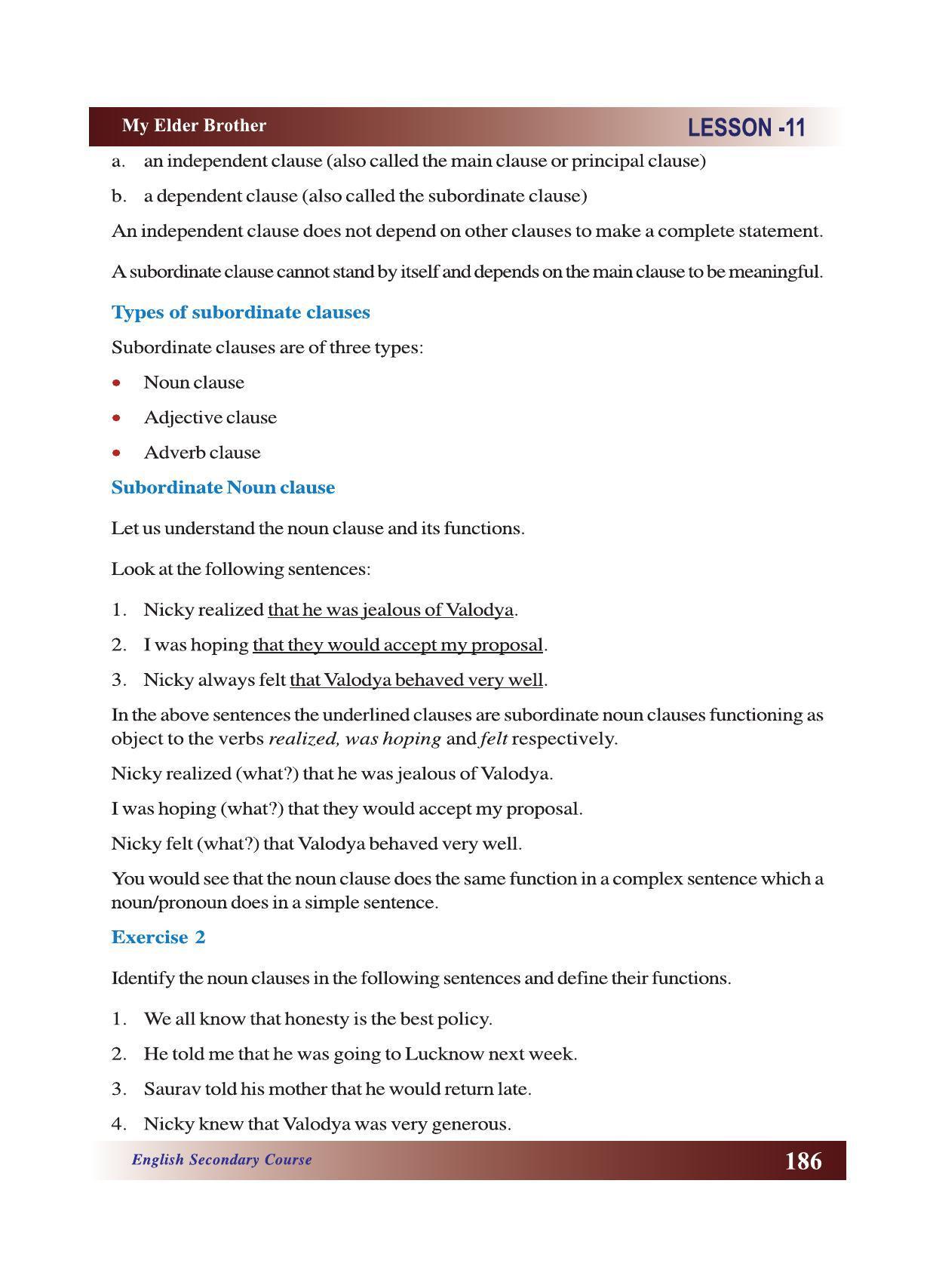 CGSOS Class 10 English eBook (English Medium) - Page 192