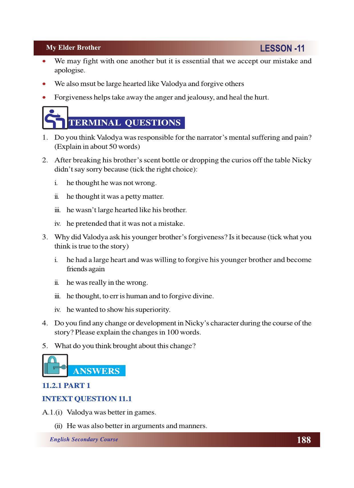 CGSOS Class 10 English eBook (English Medium) - Page 194