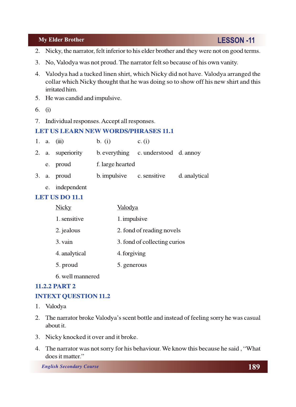 CGSOS Class 10 English eBook (English Medium) - Page 195
