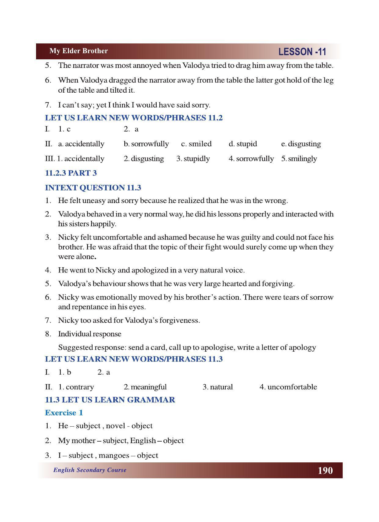 CGSOS Class 10 English eBook (English Medium) - Page 196