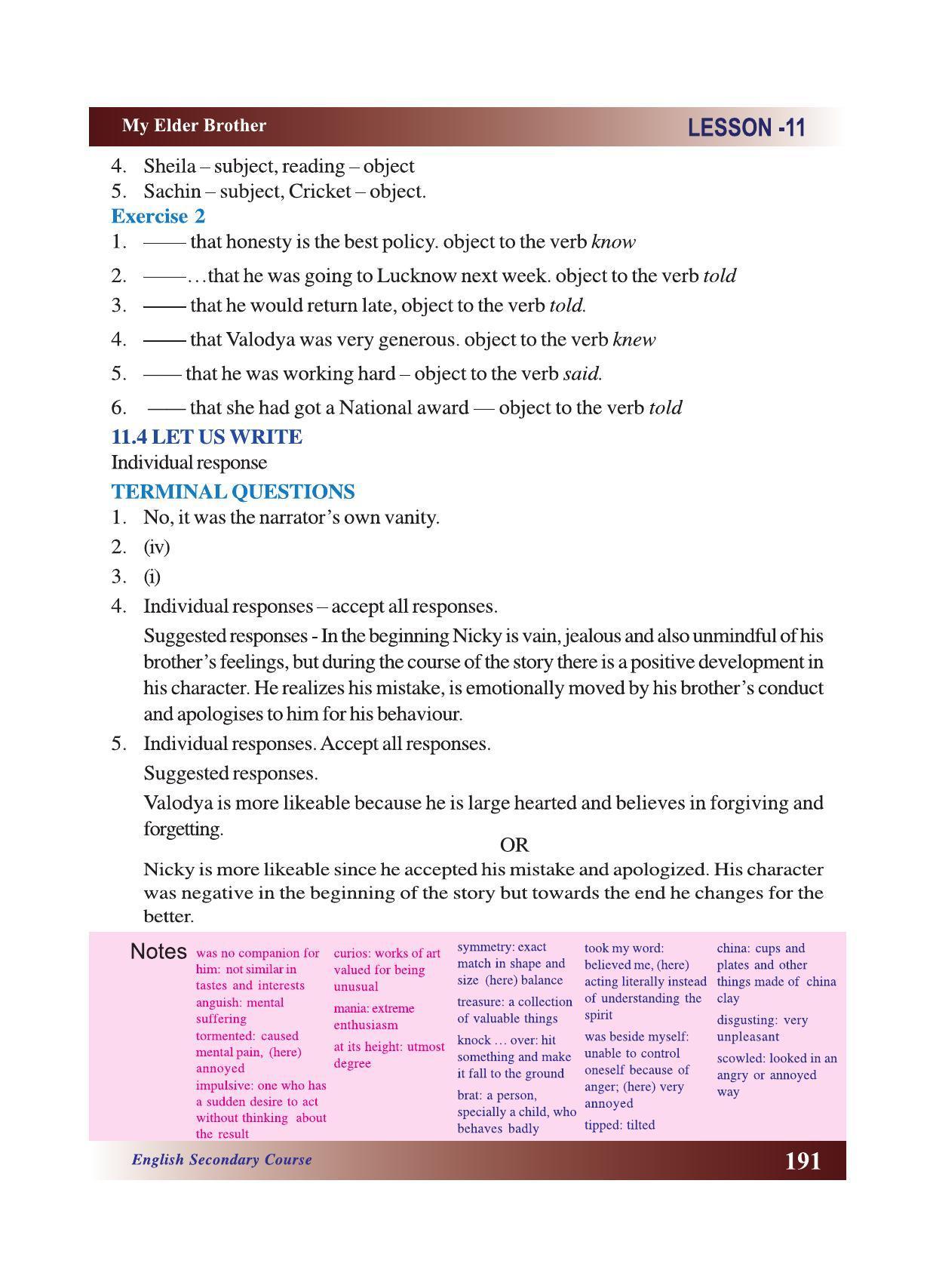 CGSOS Class 10 English eBook (English Medium) - Page 197
