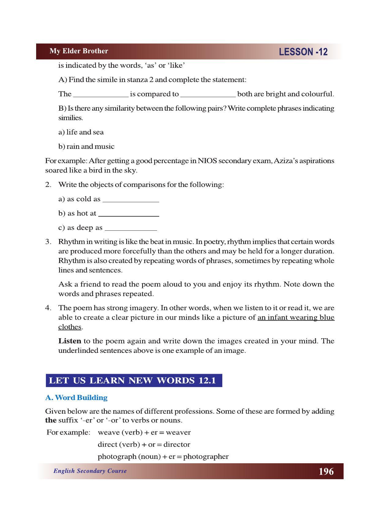 CGSOS Class 10 English eBook (English Medium) - Page 202