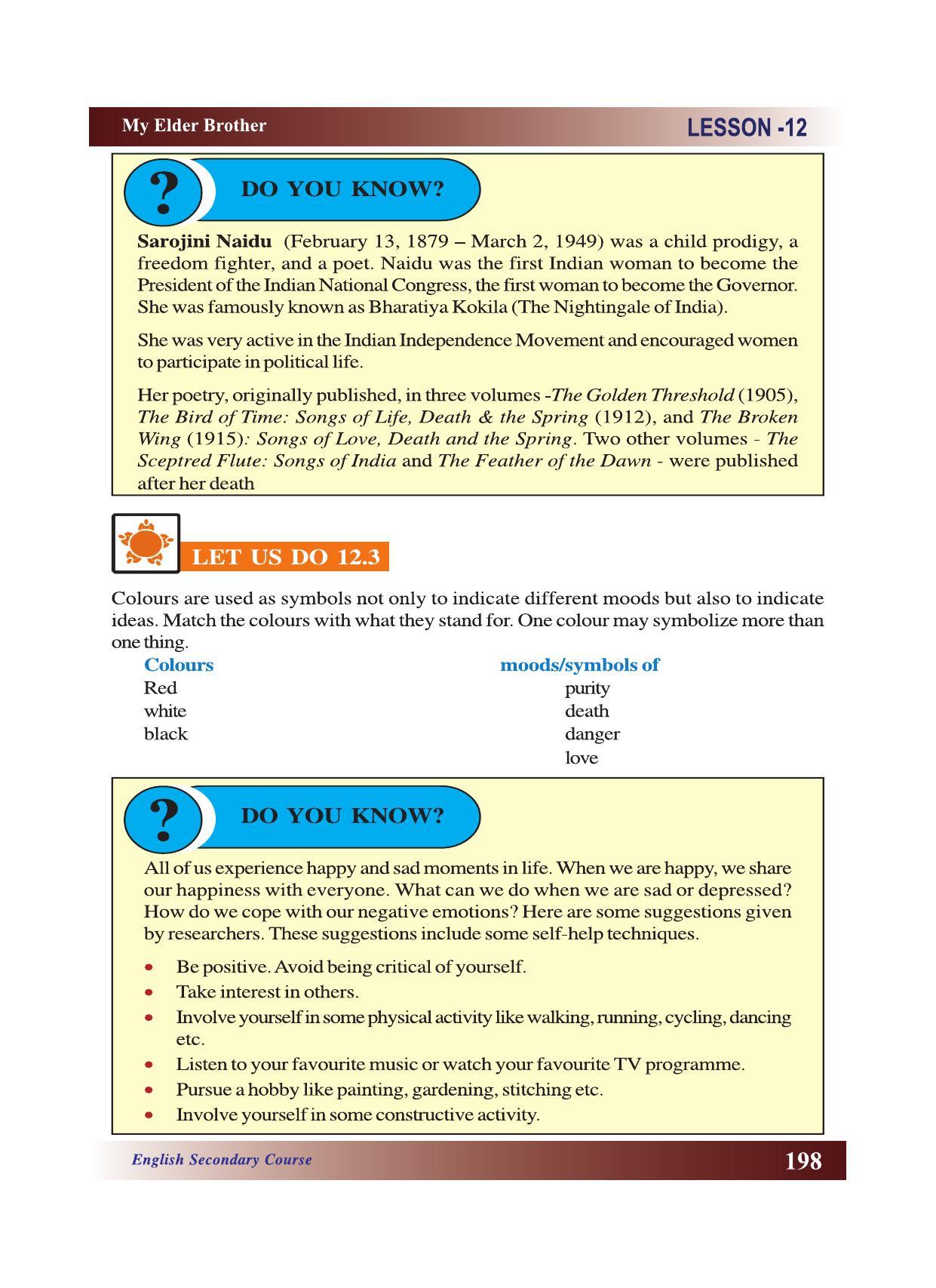 CGSOS Class 10 English eBook (English Medium) - Page 204