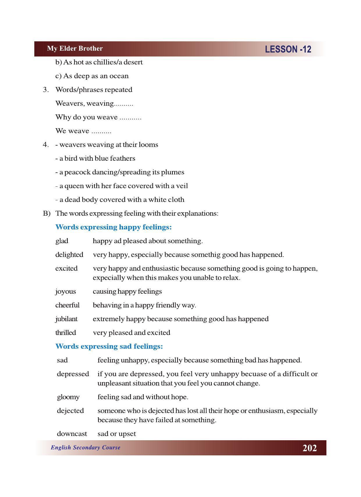 CGSOS Class 10 English eBook (English Medium) - Page 208