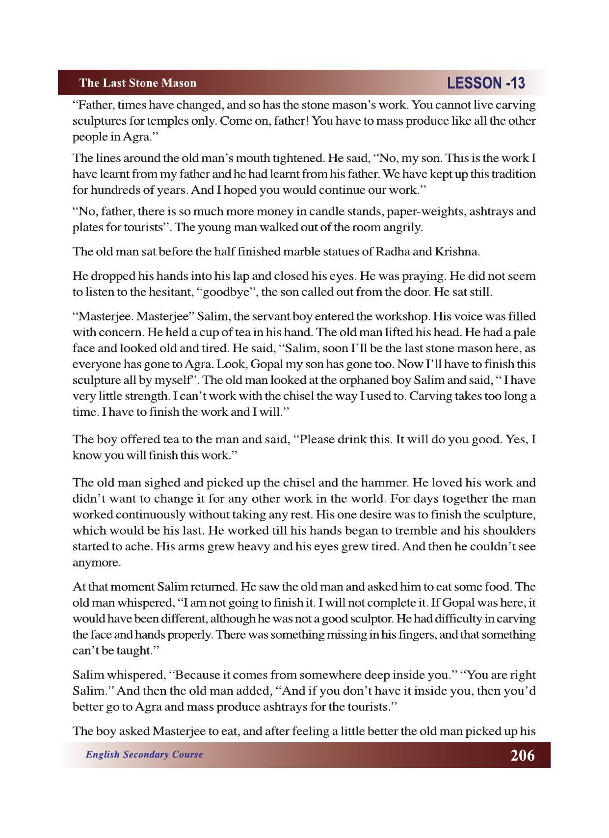 CGSOS Class 10 English eBook (English Medium) - Page 212