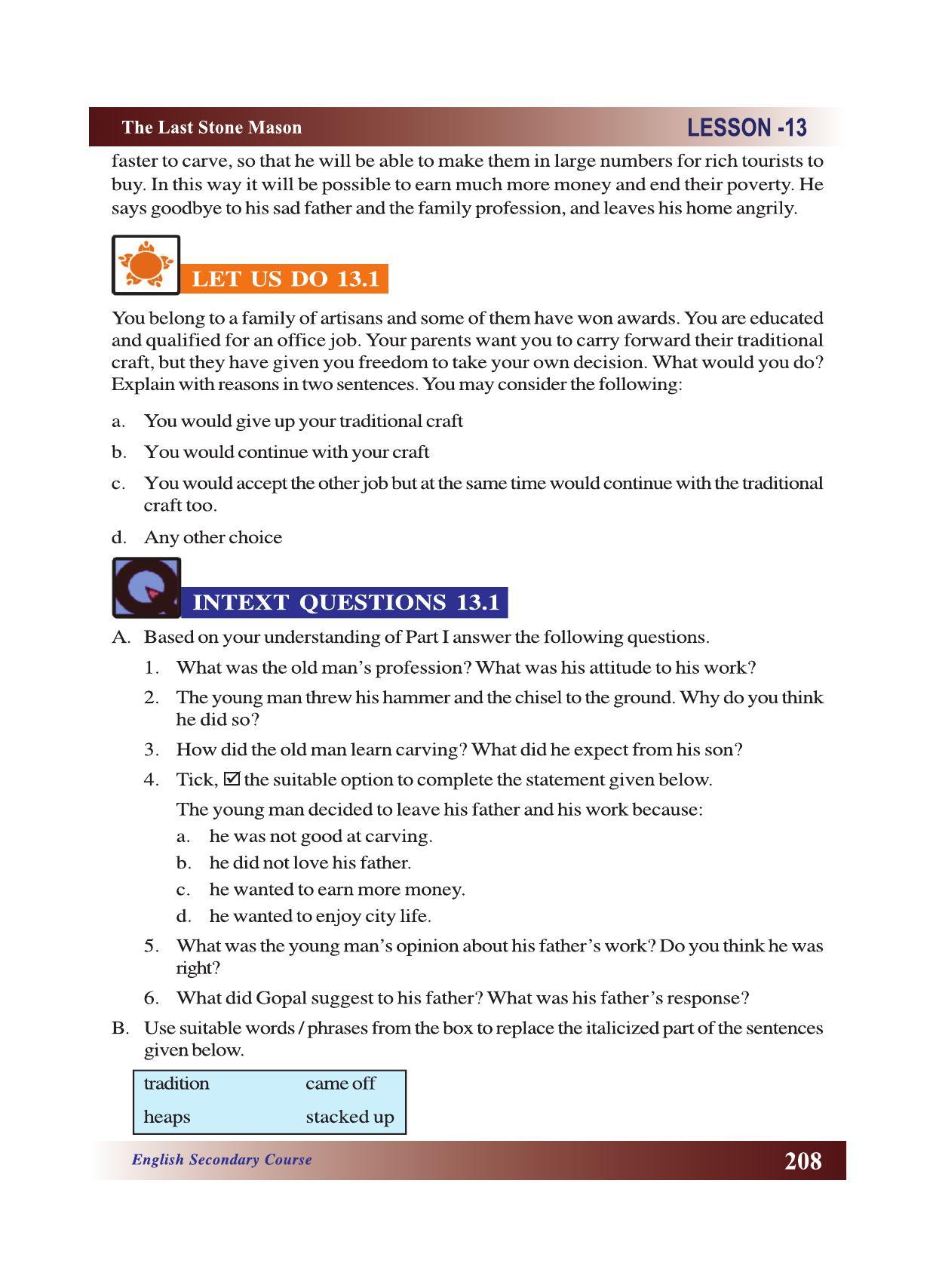 CGSOS Class 10 English eBook (English Medium) - Page 214