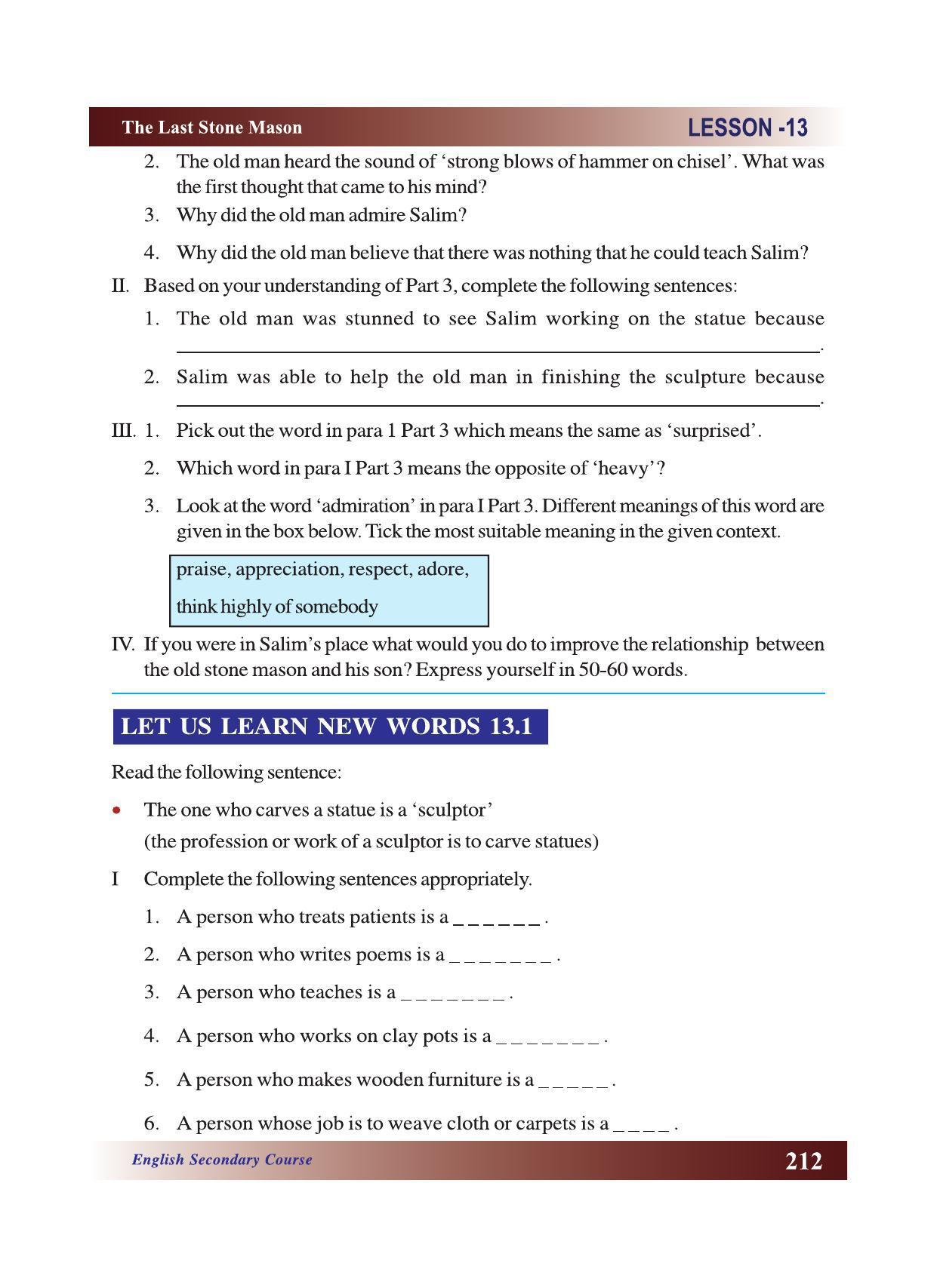 CGSOS Class 10 English eBook (English Medium) - Page 218