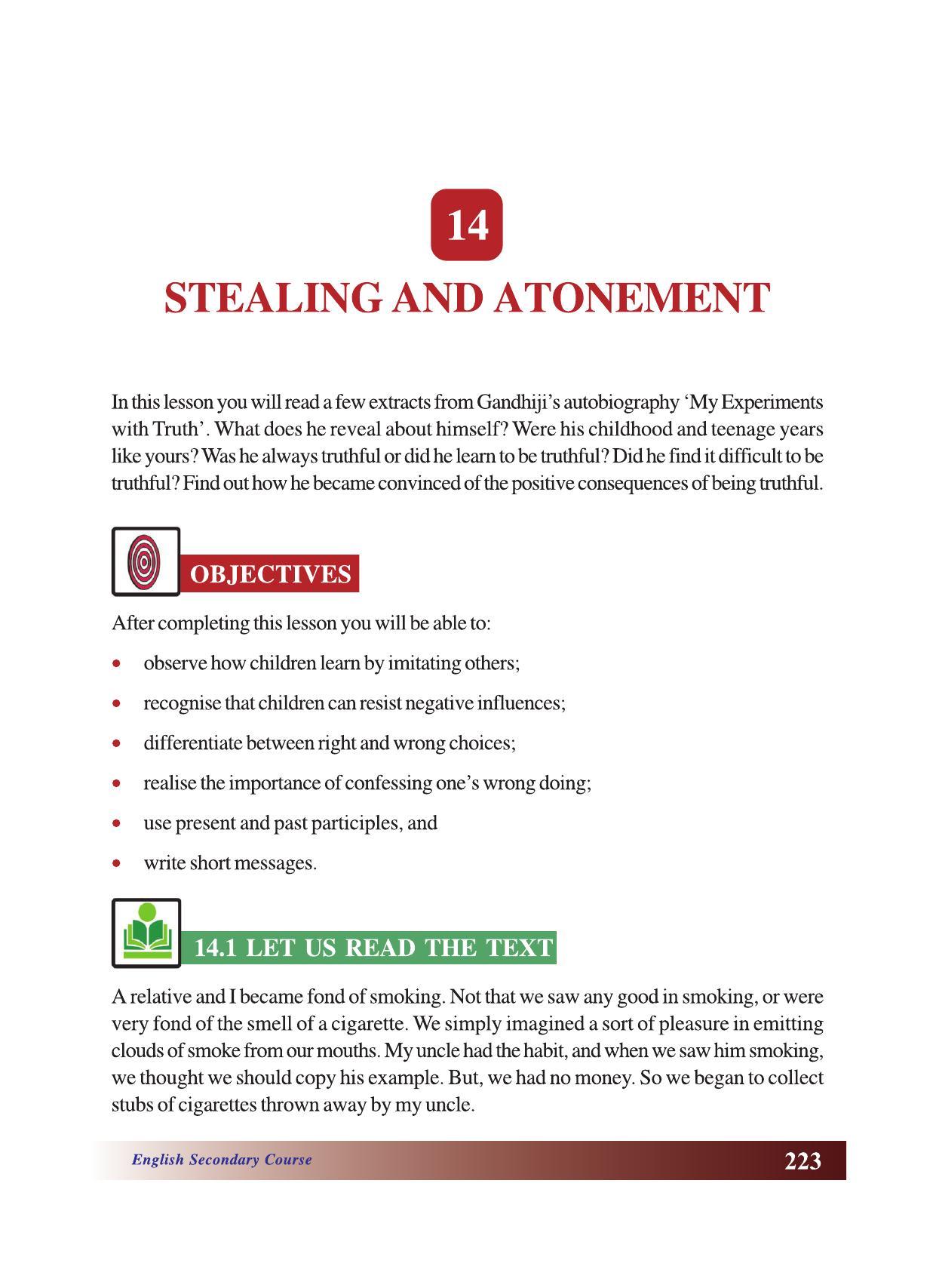 CGSOS Class 10 English eBook (English Medium) - Page 229