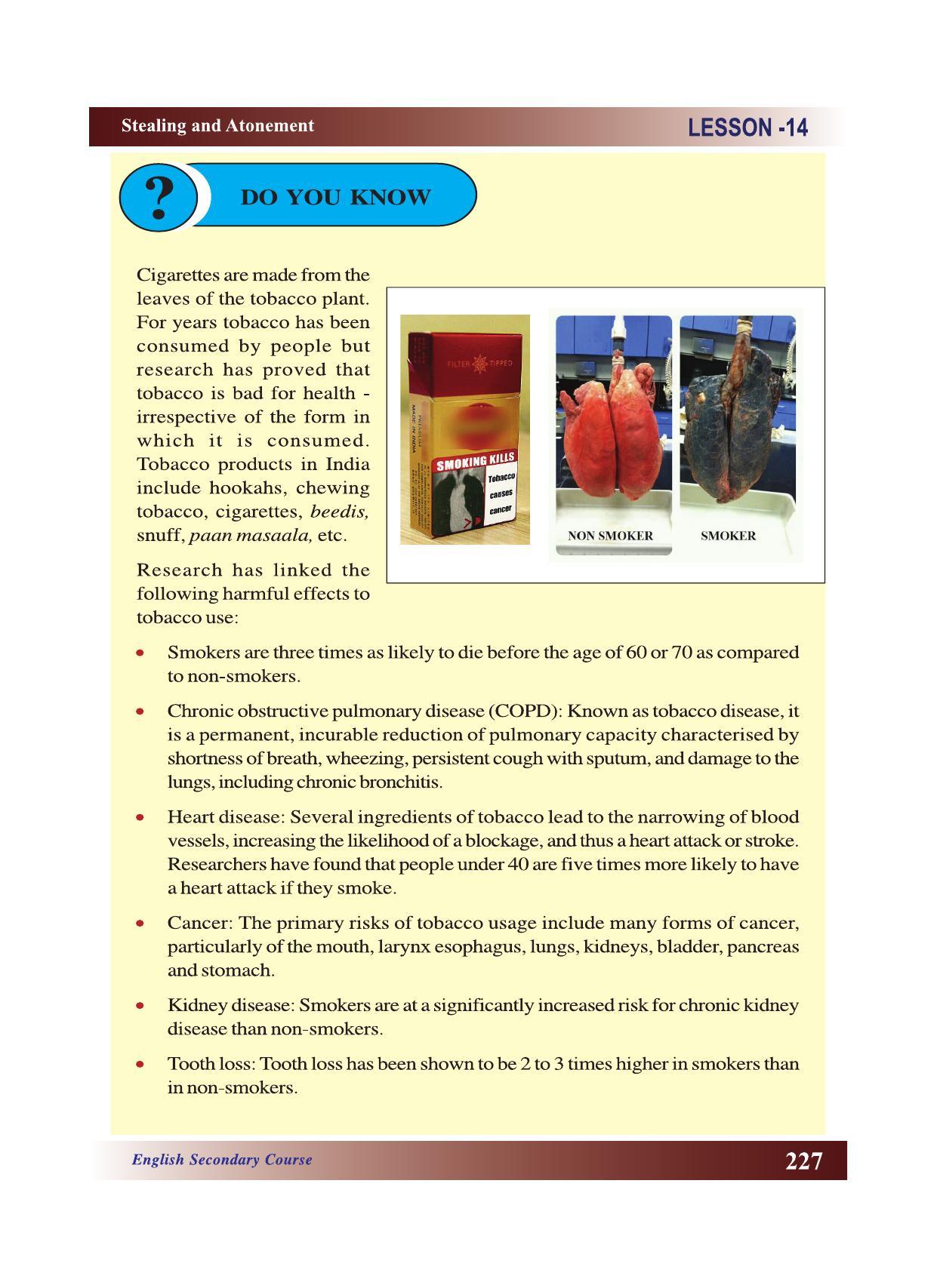 CGSOS Class 10 English eBook (English Medium) - Page 233