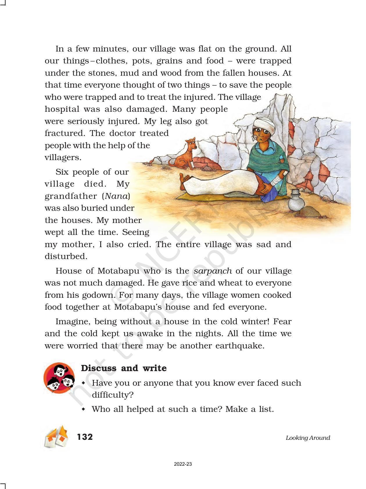 NCERT Book for Class 5 EVS Chapter 14 When the Earth Shook! - Page 2