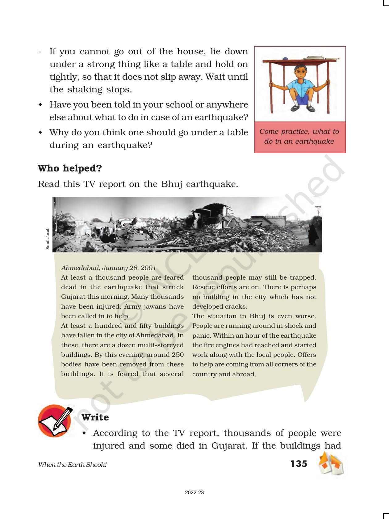 NCERT Book for Class 5 EVS Chapter 14 When the Earth Shook! - Page 5