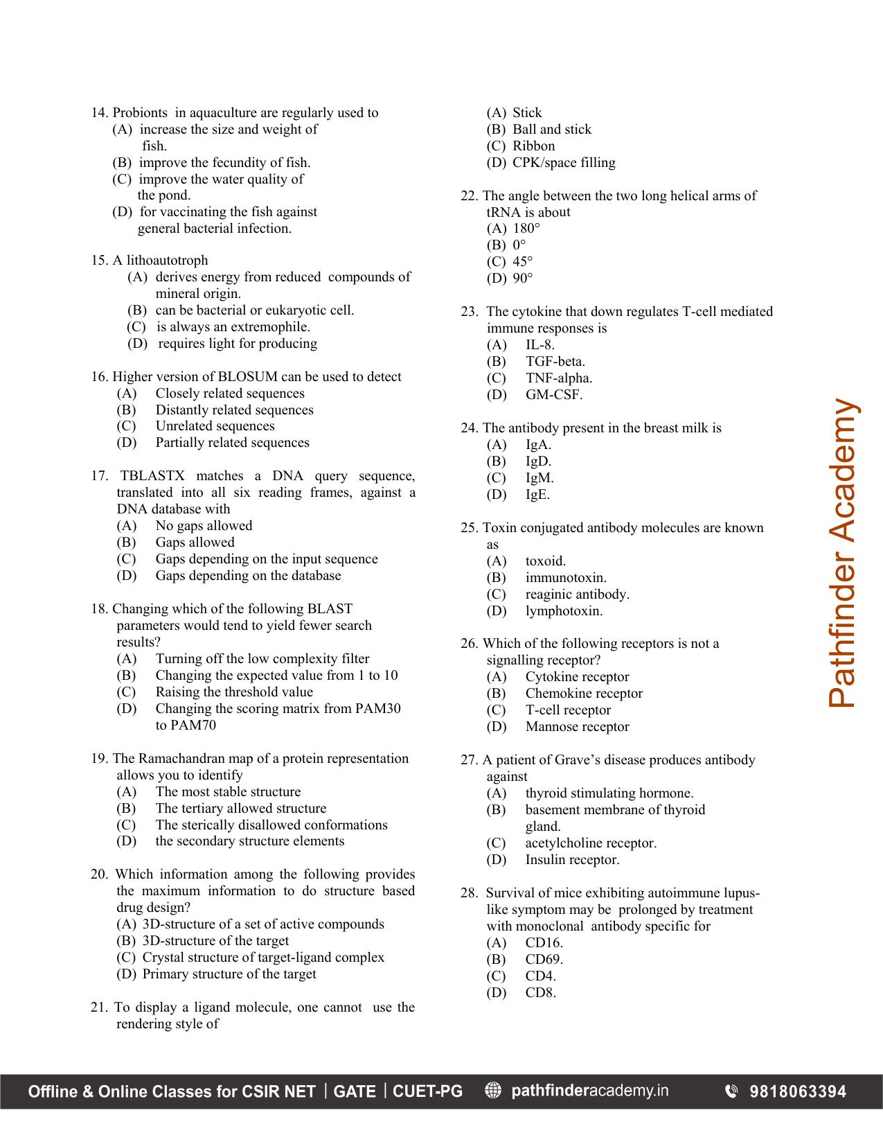 BET 2011 Question Paper - Page 3