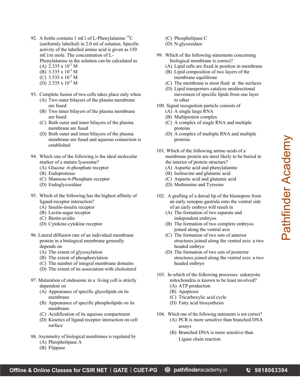 BET 2011 Question Paper - Page 9