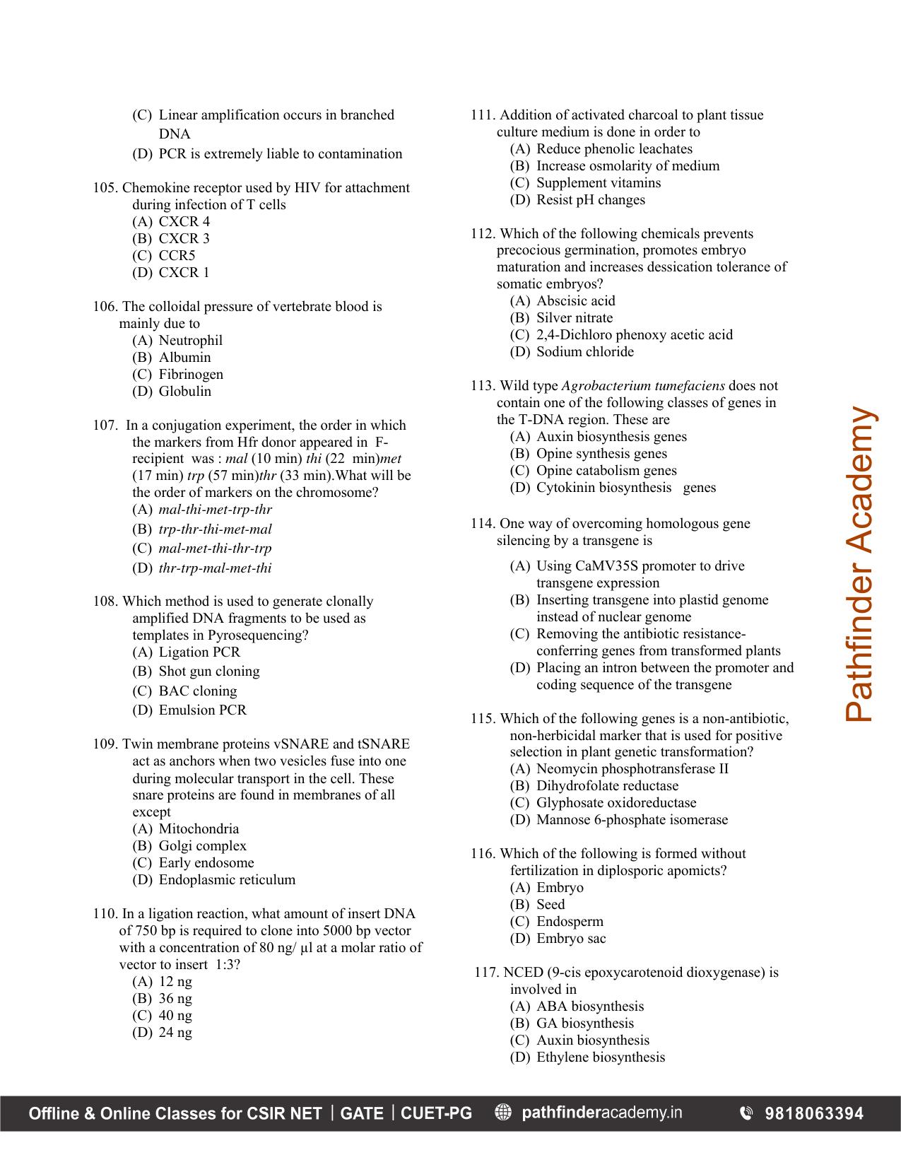 BET 2011 Question Paper - Page 10