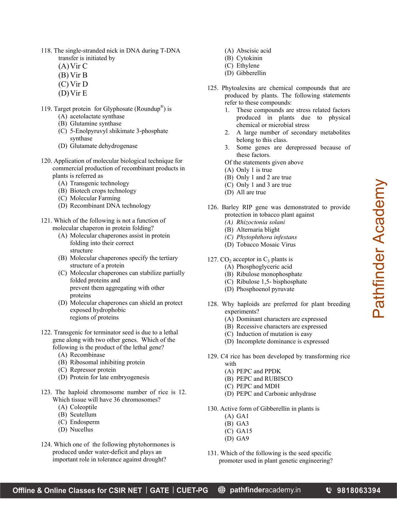 BET 2011 Question Paper - Page 11