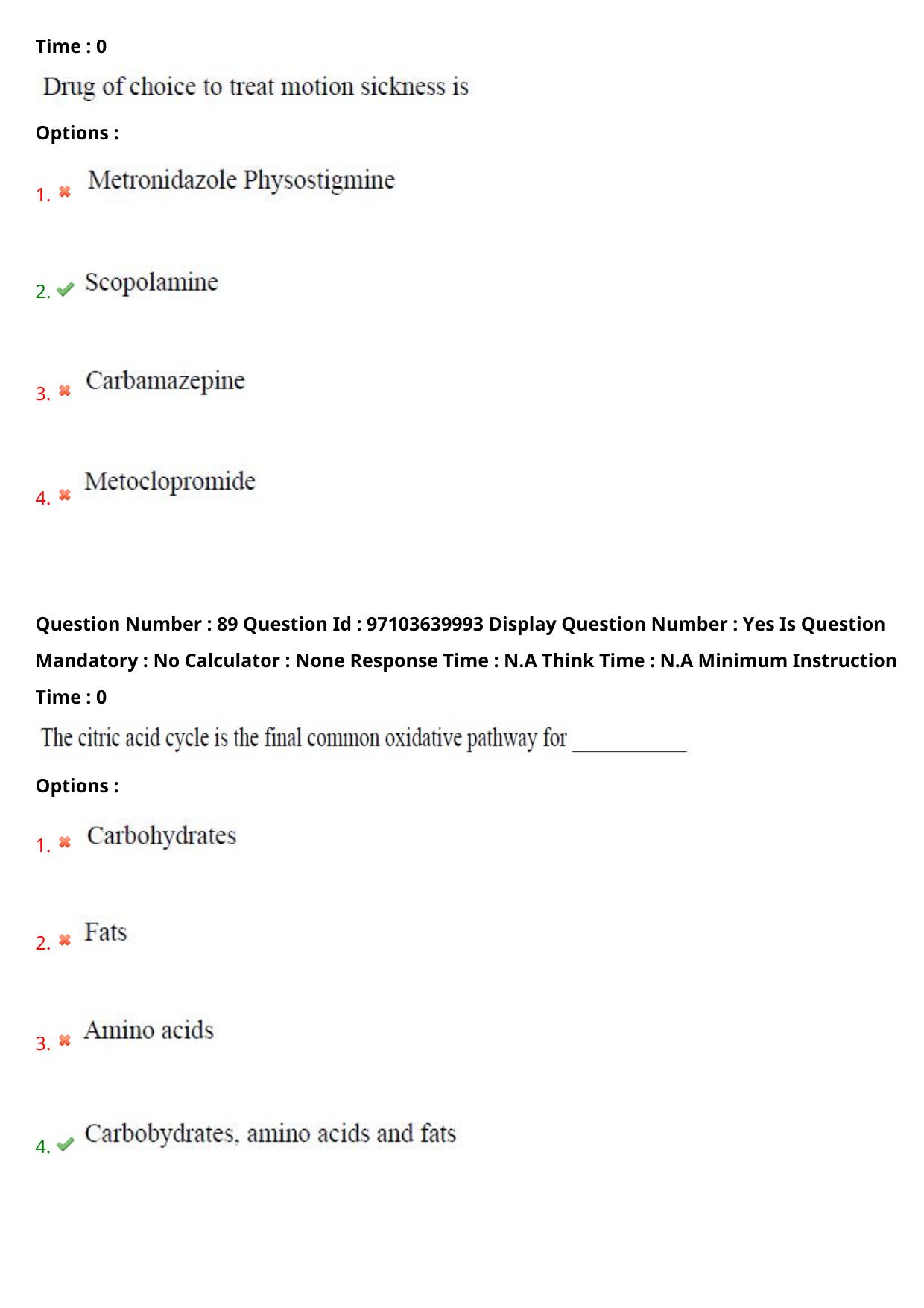 AP RCET 2024 Pharmacy Question Paper (05-05-2024 (Sunday) Session-I) - Page 53