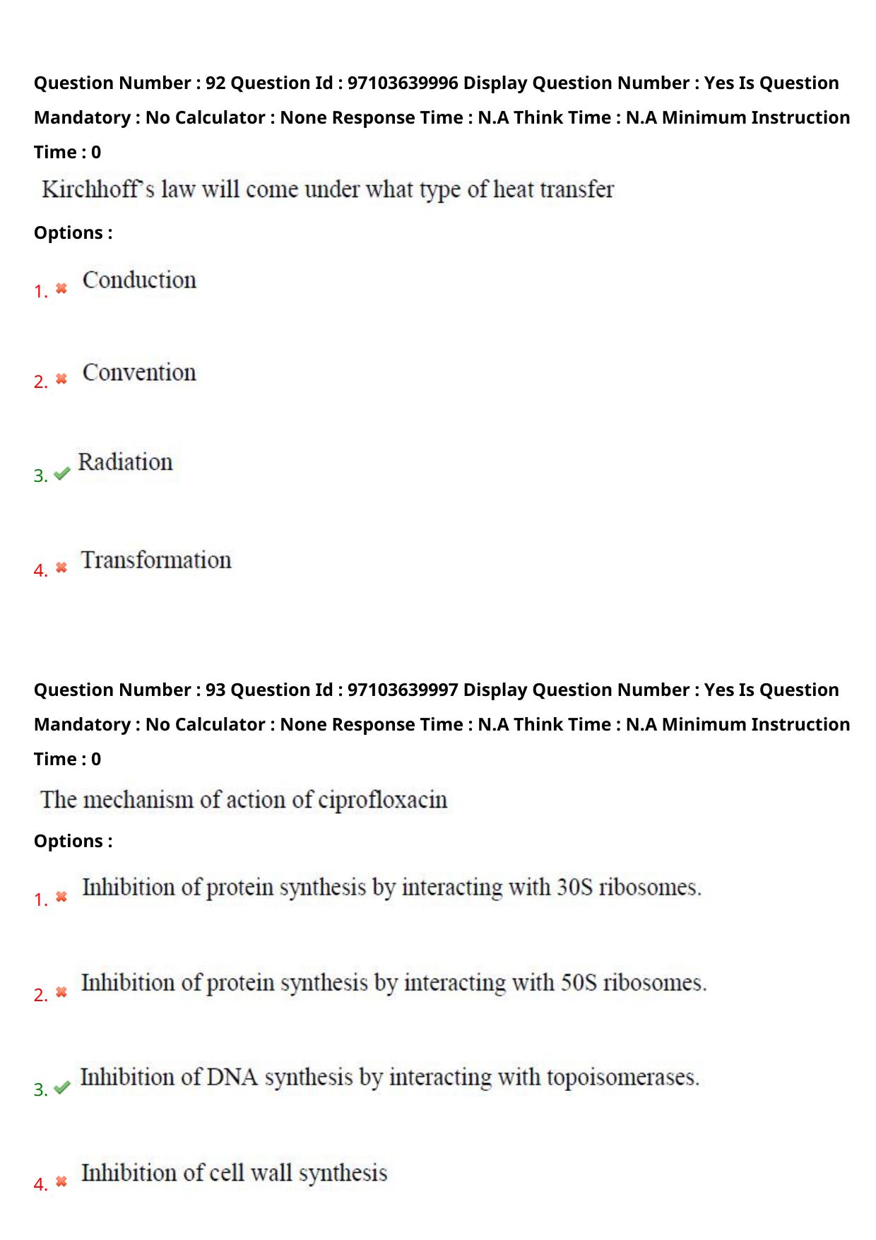 AP RCET 2024 Pharmacy Question Paper (05-05-2024 (Sunday) Session-I) - Page 55