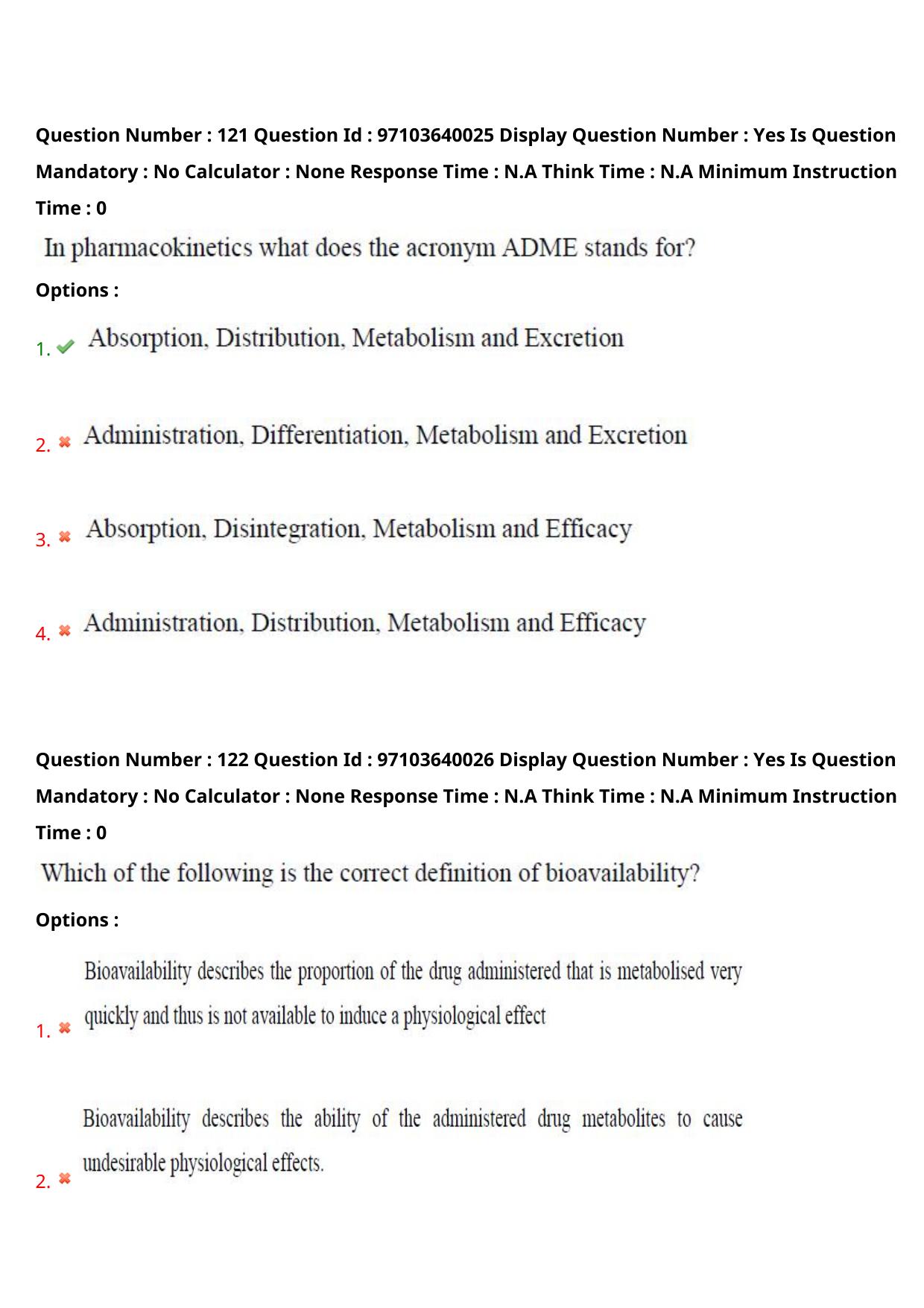 AP RCET 2024 Pharmacy Question Paper (05-05-2024 (Sunday) Session-I) - Page 70