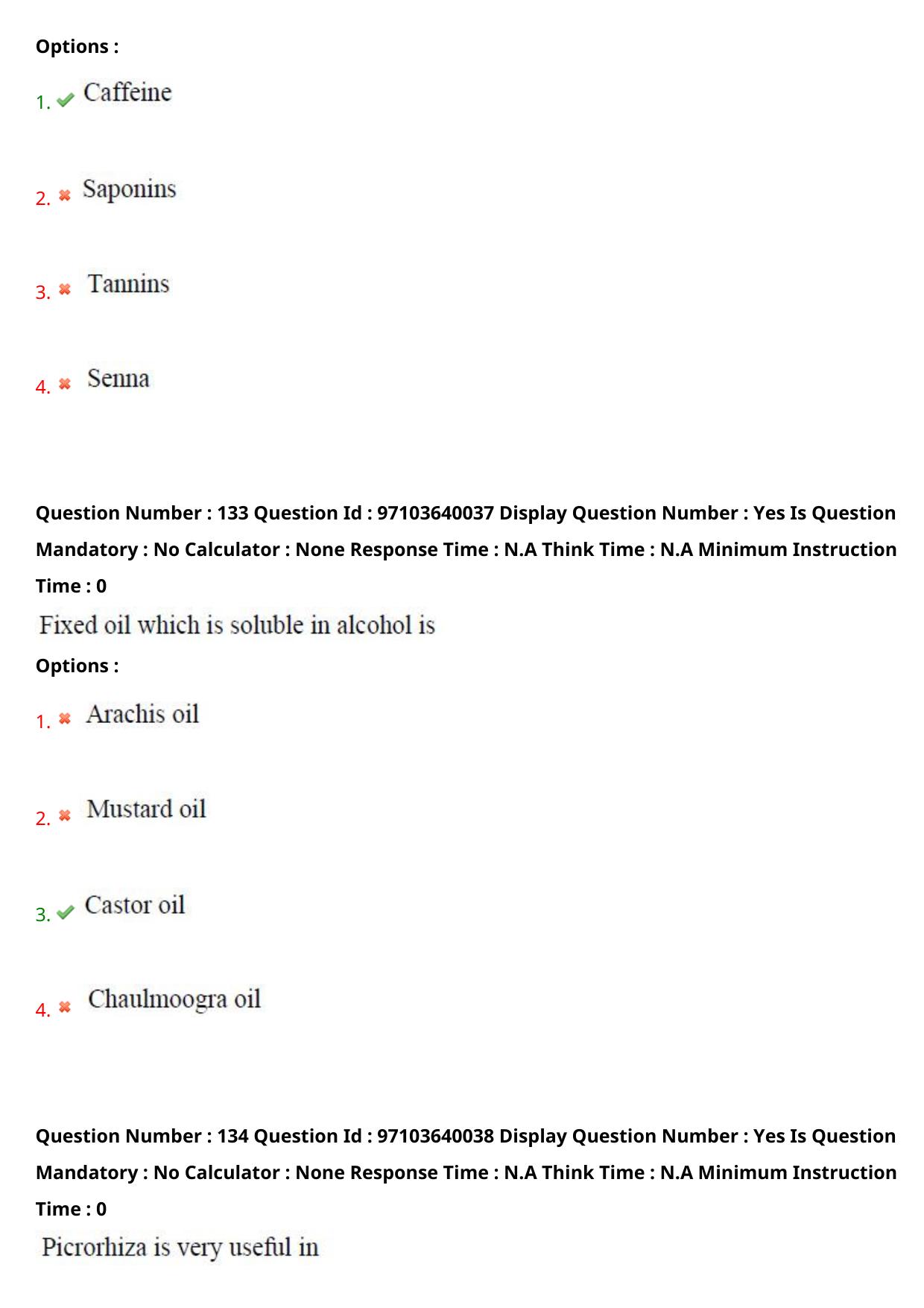 AP RCET 2024 Pharmacy Question Paper (05-05-2024 (Sunday) Session-I) - Page 76