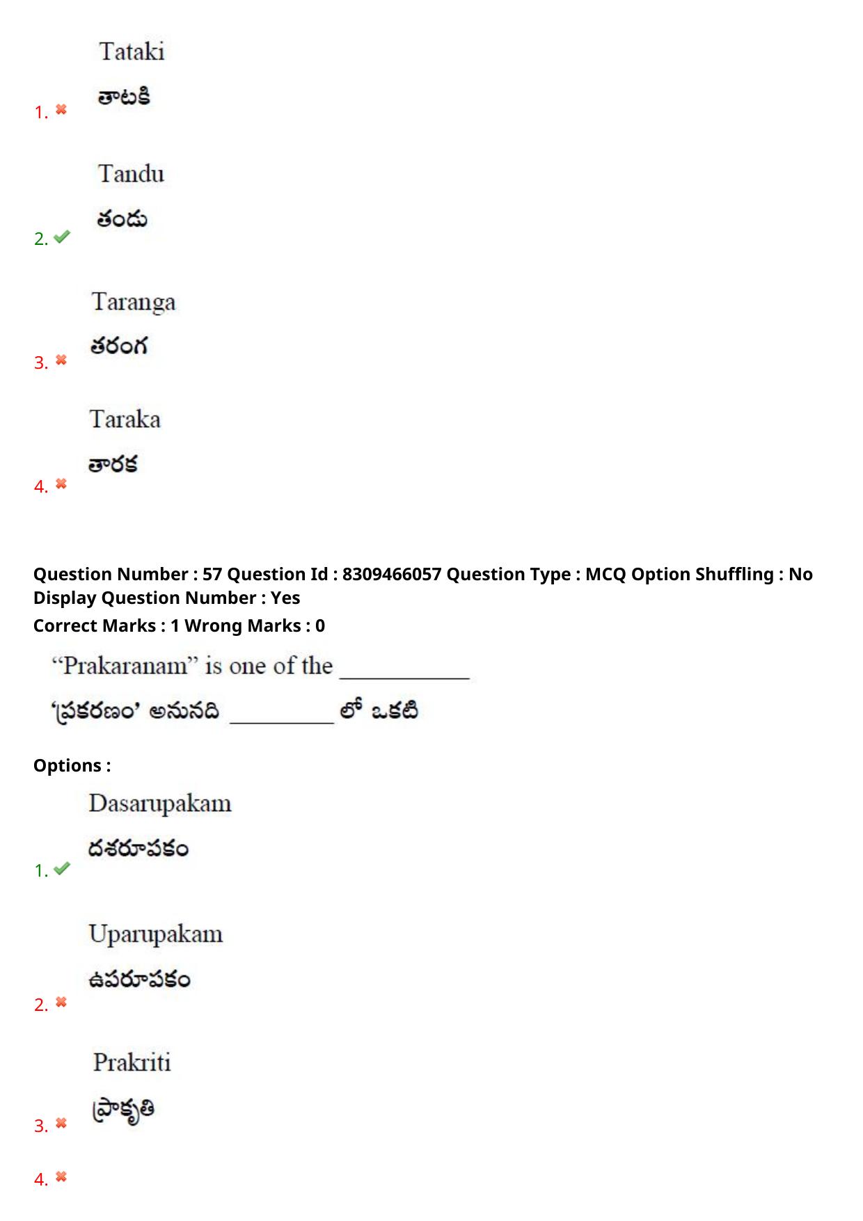APPGCET 2024 Performing Arts Paper with Answer Key - Page 38