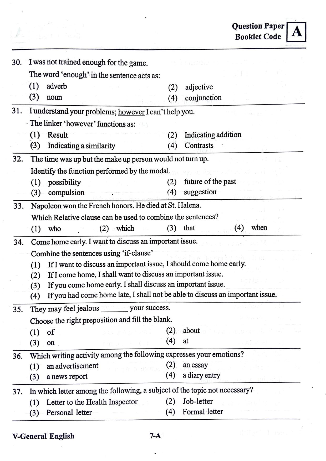 BiPC/ CGDT English / Telugu Medium 2019  - Page 6