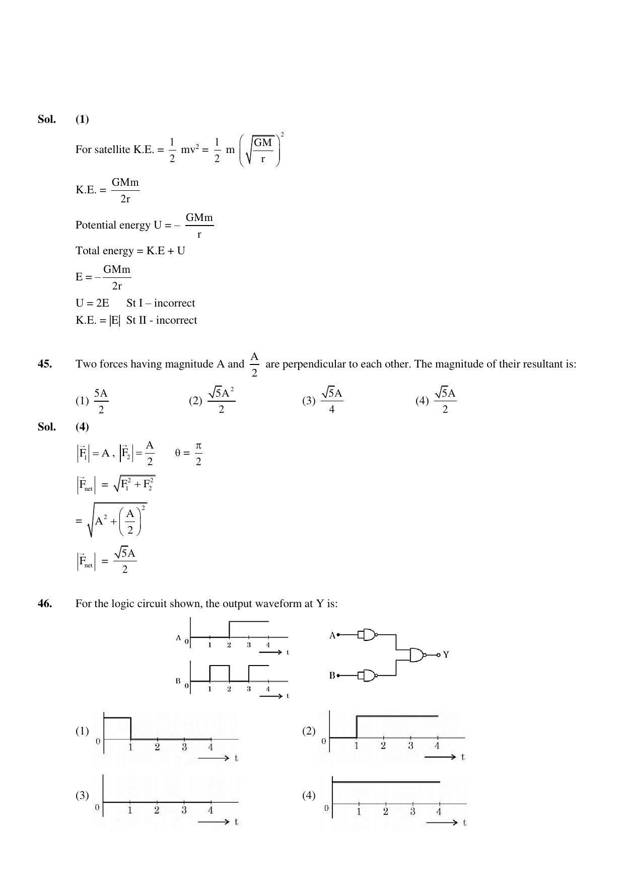 JEE Mains 2023: 8th April 2023 Shift-1 (Morning) Question Paper With Solution (April, Session-2)) - Page 20