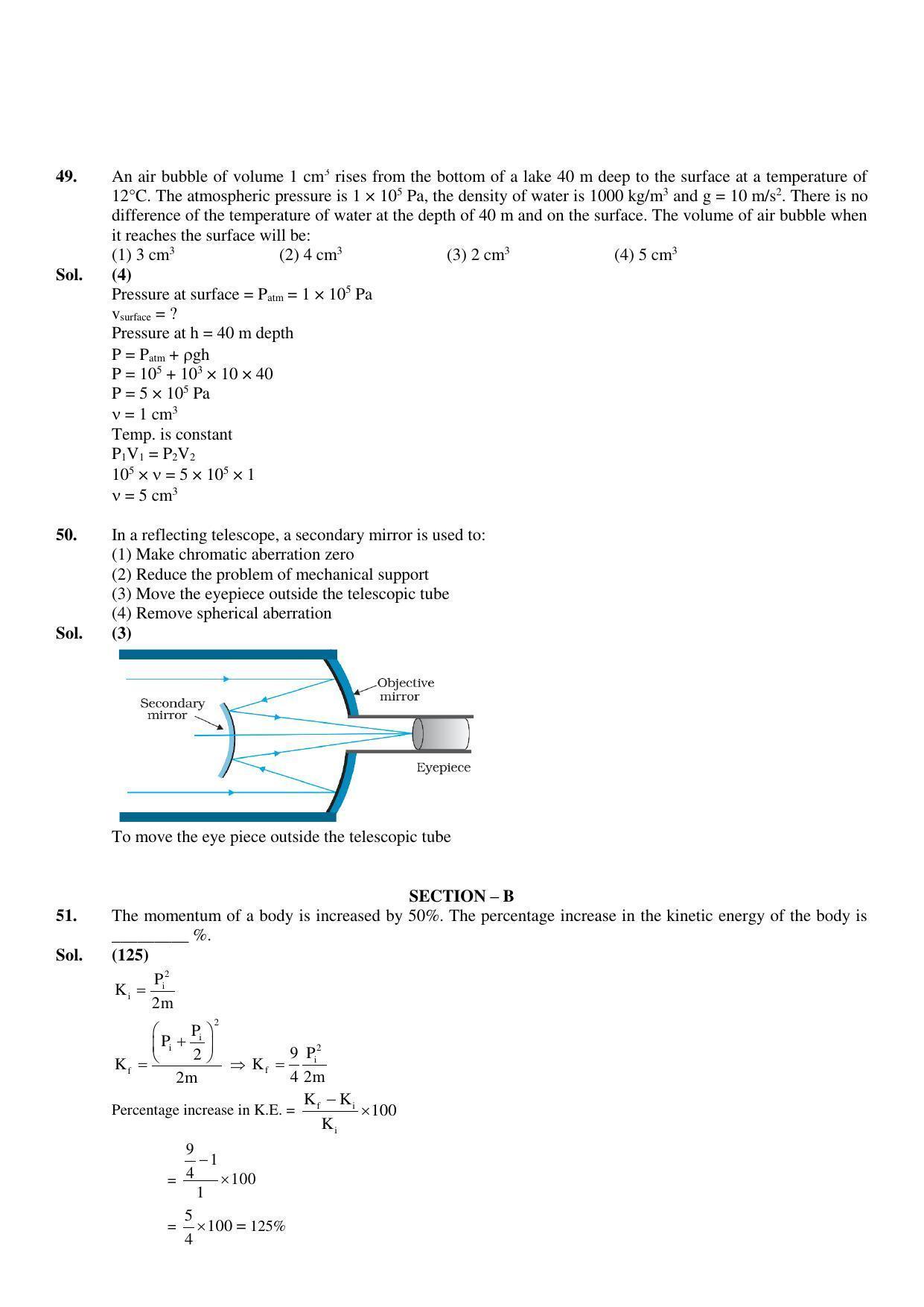 JEE Mains 2023: 8th April 2023 Shift-1 (Morning) Question Paper With Solution (April, Session-2)) - Page 22
