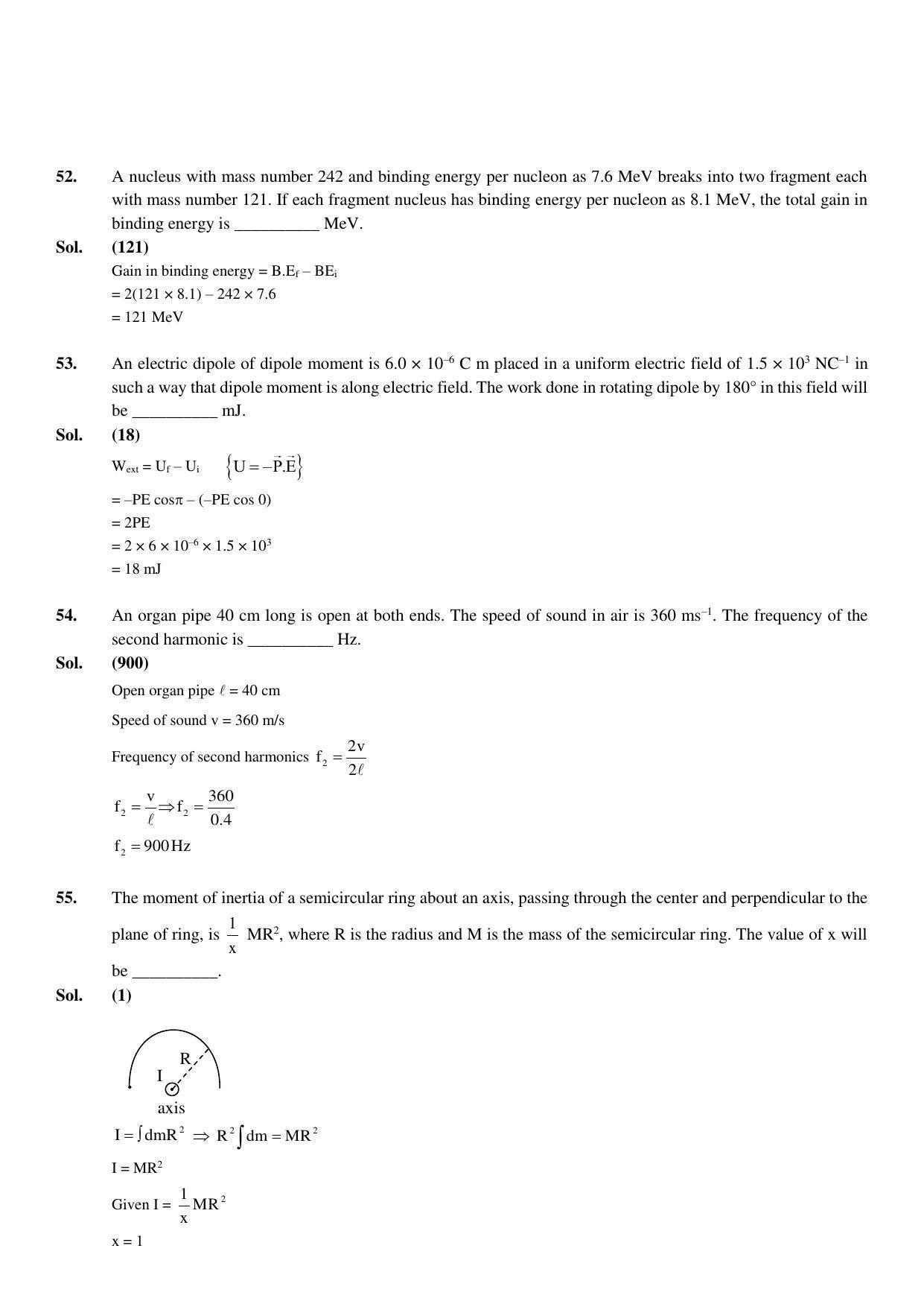 JEE Mains 2023: 8th April 2023 Shift-1 (Morning) Question Paper With Solution (April, Session-2)) - Page 23