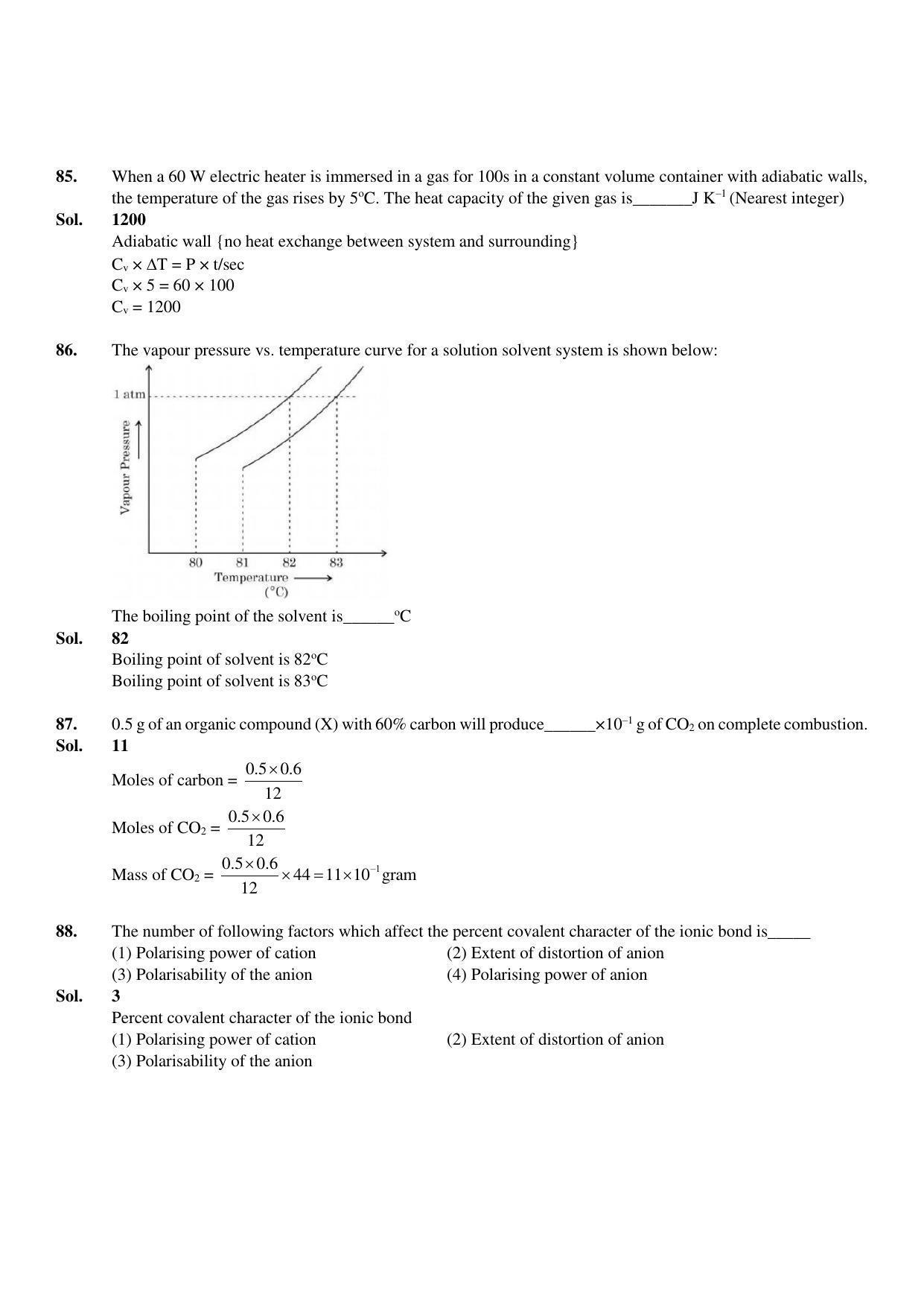 JEE Mains 2023: 8th April 2023 Shift-1 (Morning) Question Paper With Solution (April, Session-2)) - Page 34