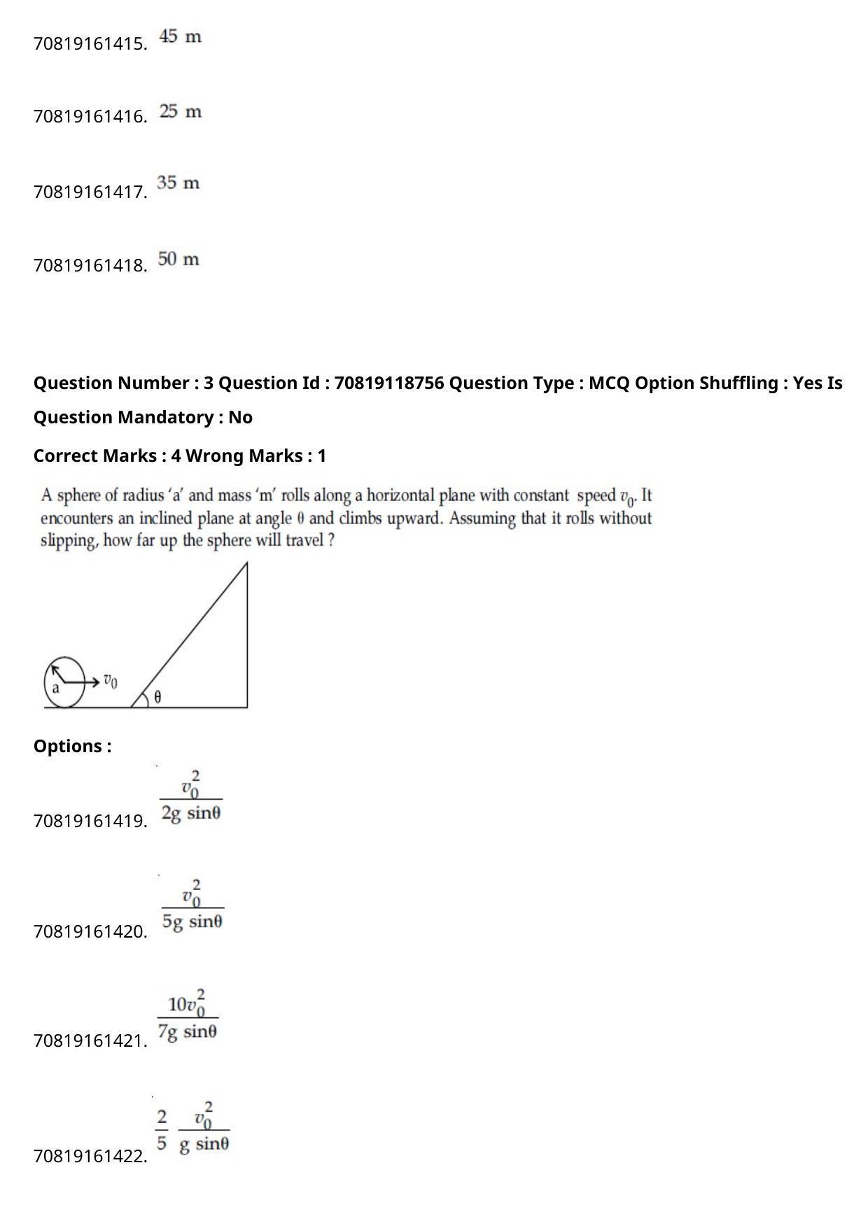 JEE Mains 2021: BTech English (Shift 2) 25-02-2021 Question Paper - Page 3